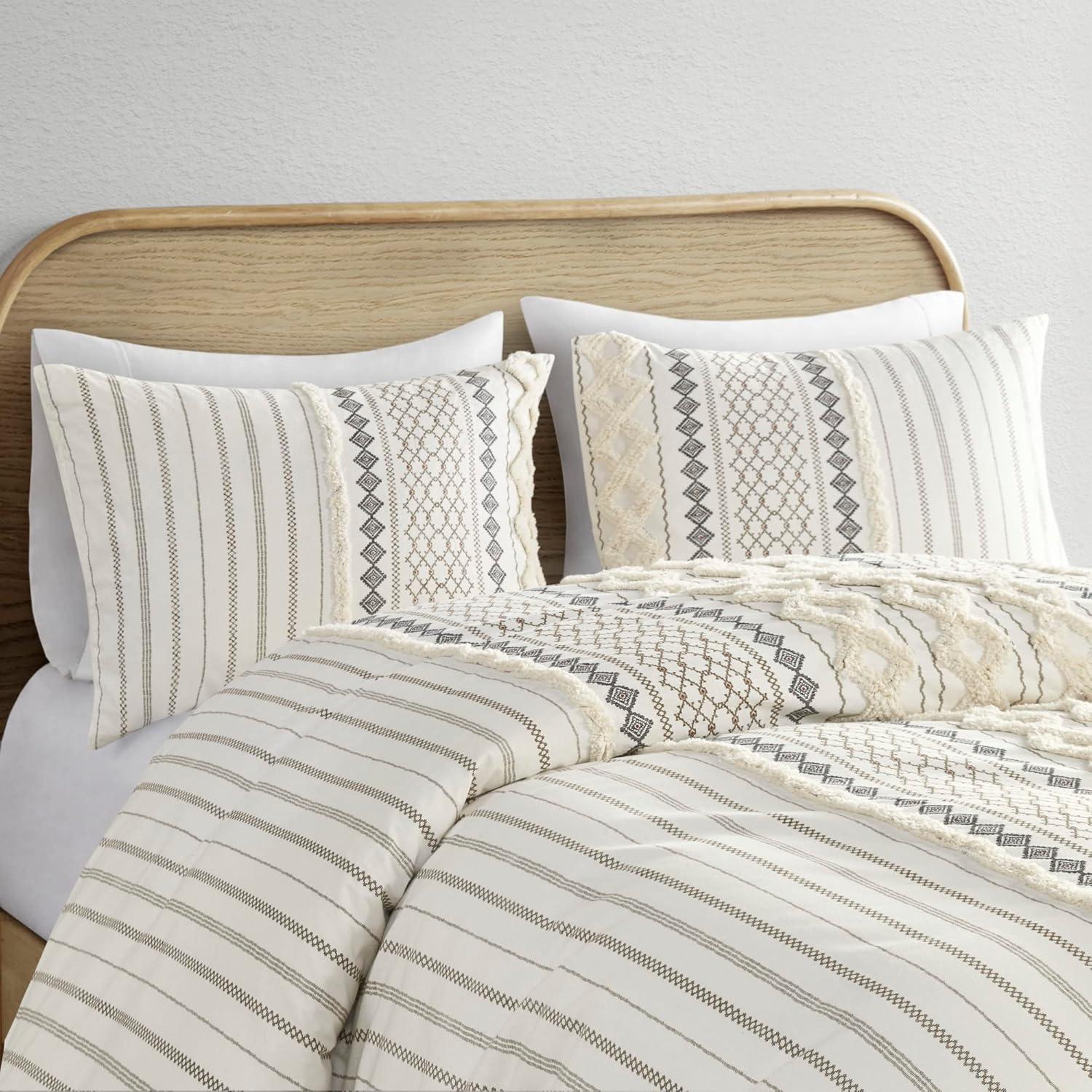 Imani Cotton Printed Duvet Cover Set