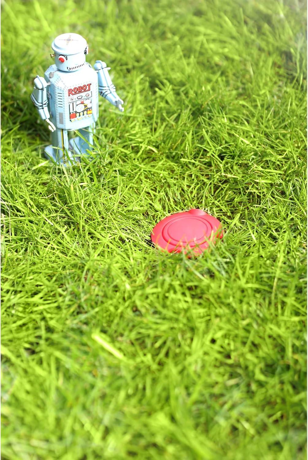 Brabantia Topspinner Outdoor 4 Arm Spinning Clothesline (131 ft/Ø 1.8") Rotating, Folding Clothes Drying Rack + Ground Spike (Gray)