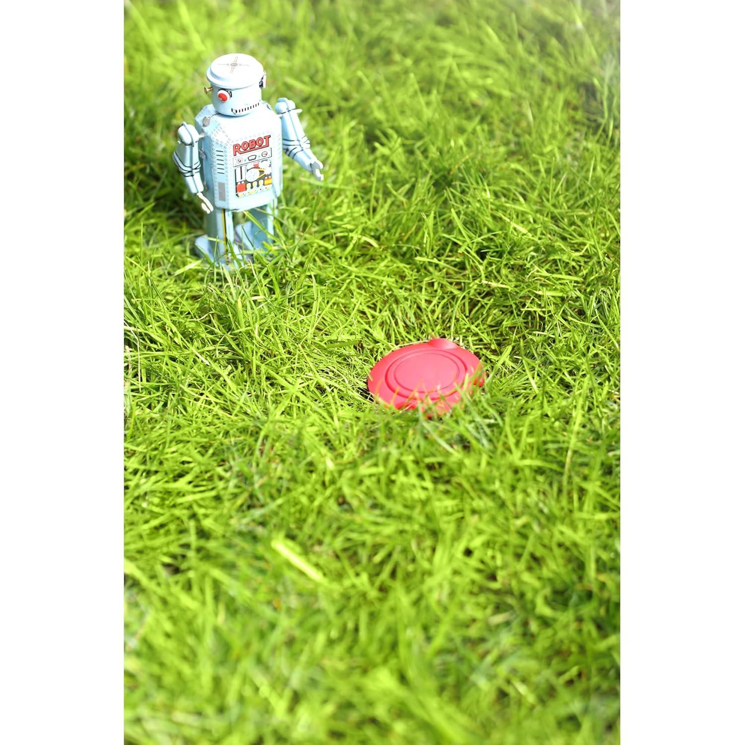 Brabantia Topspinner Outdoor 4 Arm Spinning Clothesline (131 ft/Ø 1.8") Rotating, Folding Clothes Drying Rack + Ground Spike (Gray)