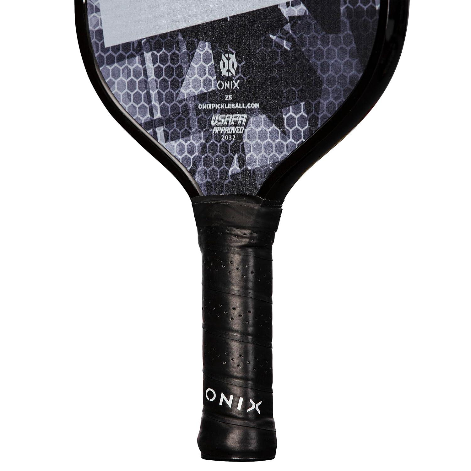 Onix Z5 Graphite Pickleball Paddle, Black, New