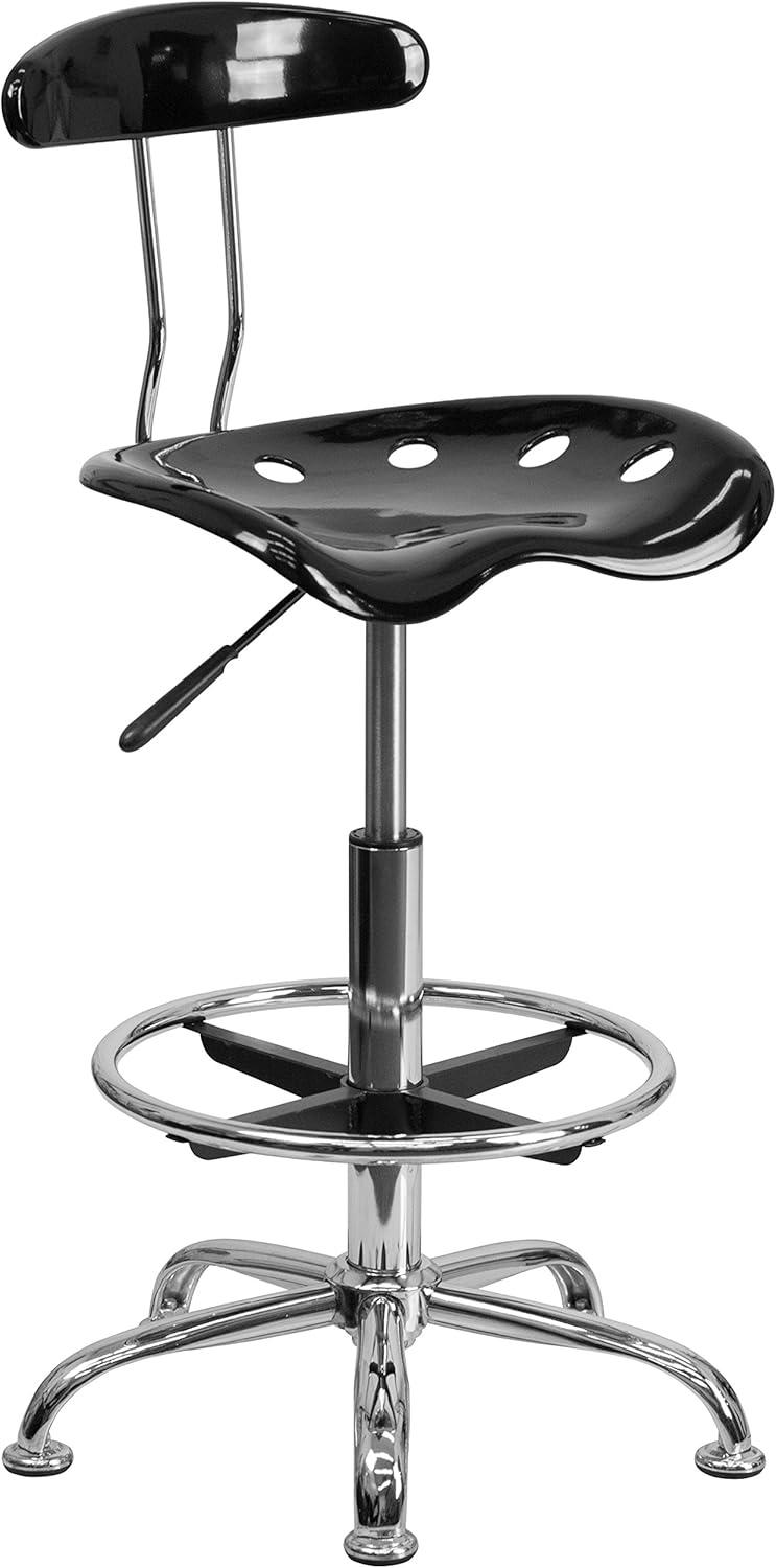 Backed Active Stool with