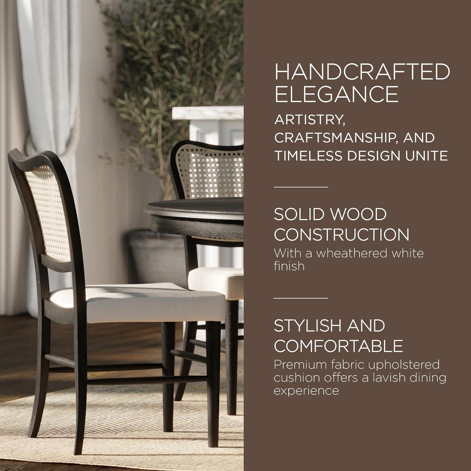 Maven Lane Maven Lane Vera Classical Wooden Dining Chair (Set of 2)