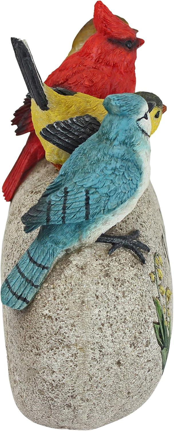 Design Toscano Birdy Welcome Sign Garden Stone Statue