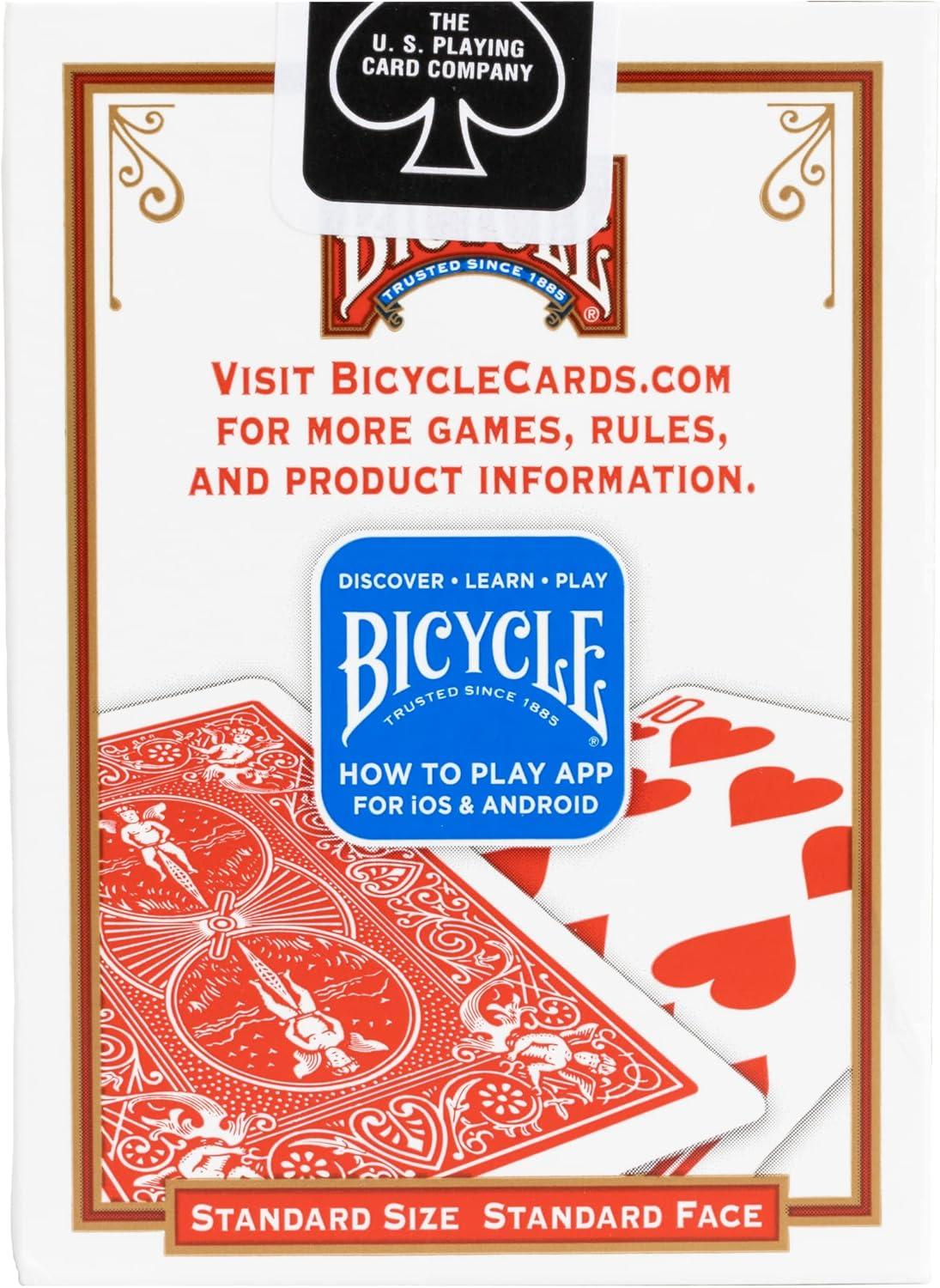 Bicycle Playing Card Deck, 4-Pack