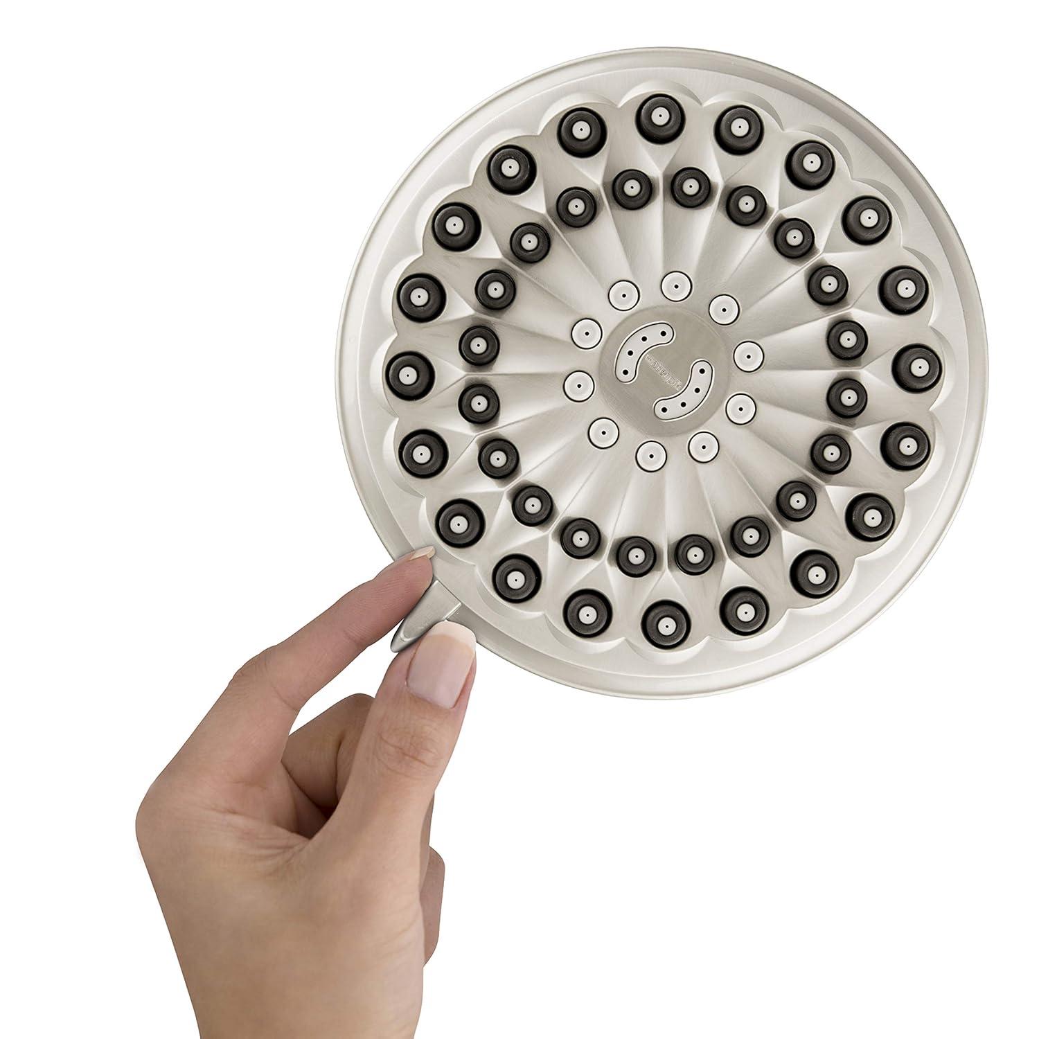 Waterpik 6-Spray Showerhead with PowerPulse in Brushed Nickel