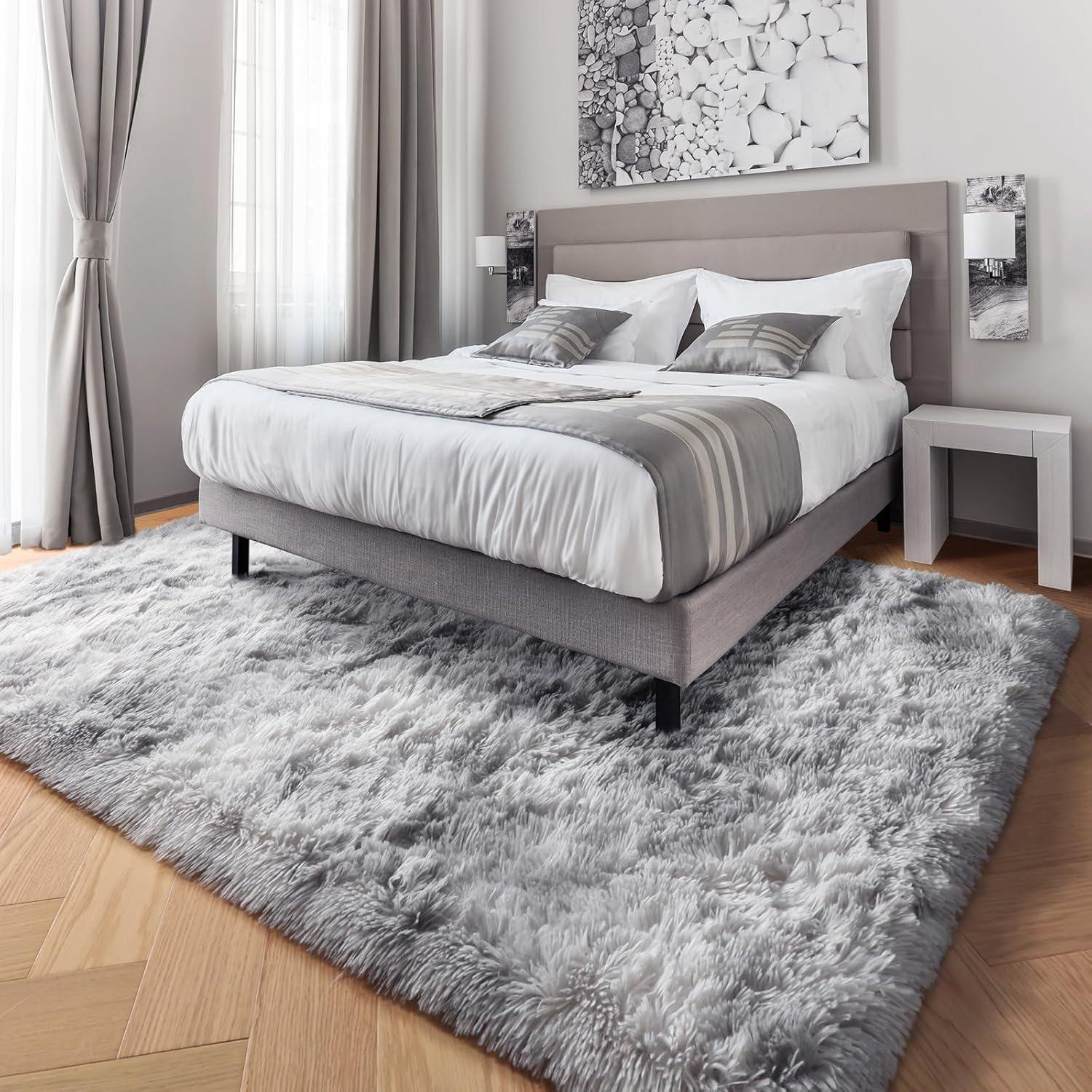 nuLOOM Cloud Shag Accent Rug, 3x5, Gray