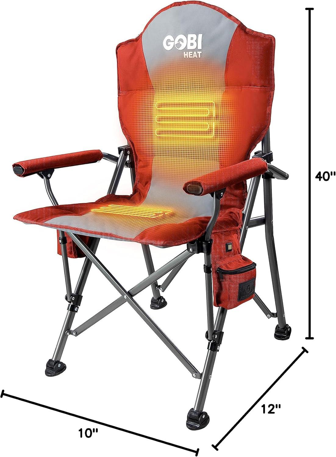 Terrain Heated Camping Chair by Gobi Heat