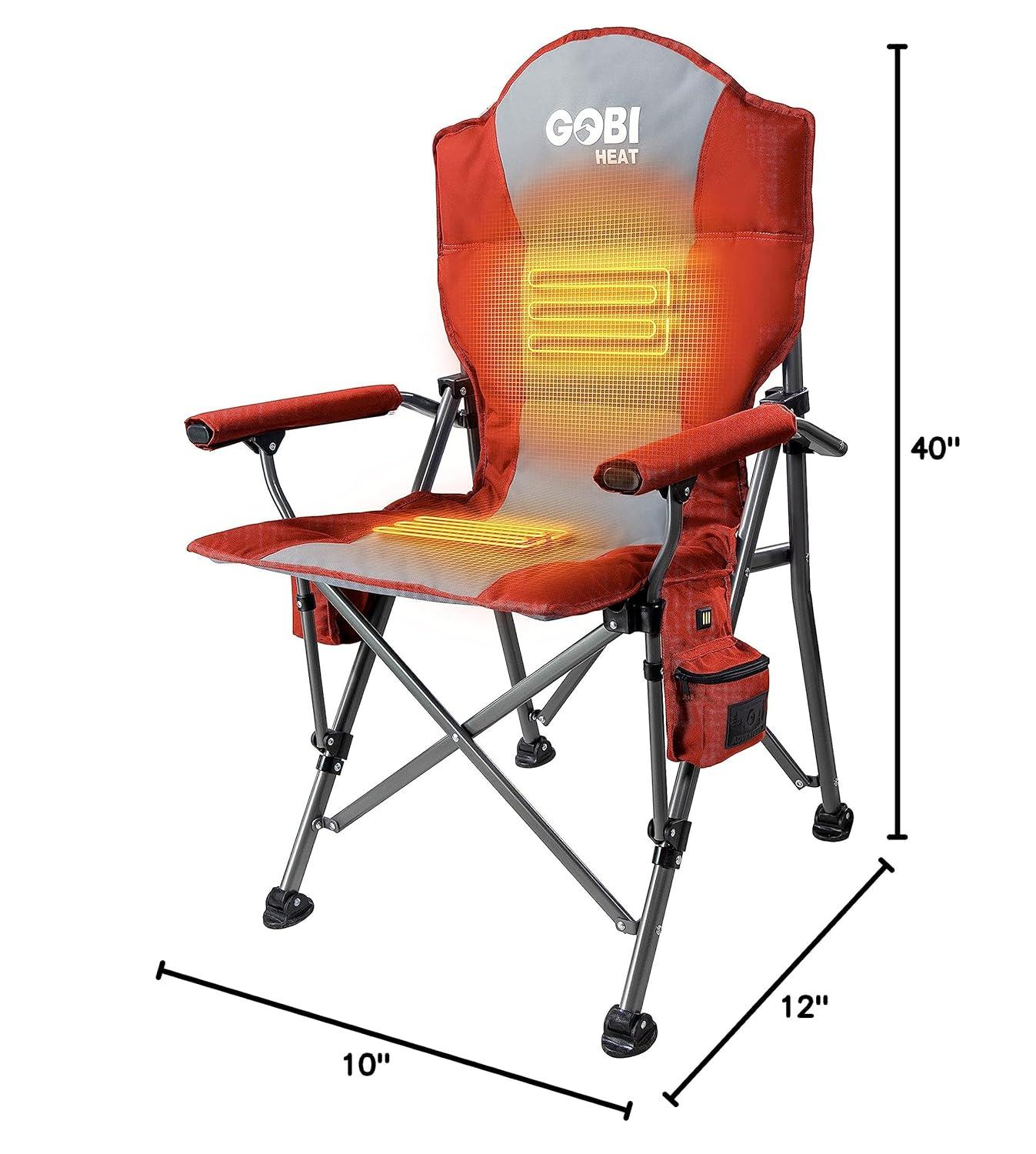 Terrain Heated Camping Chair by Gobi Heat