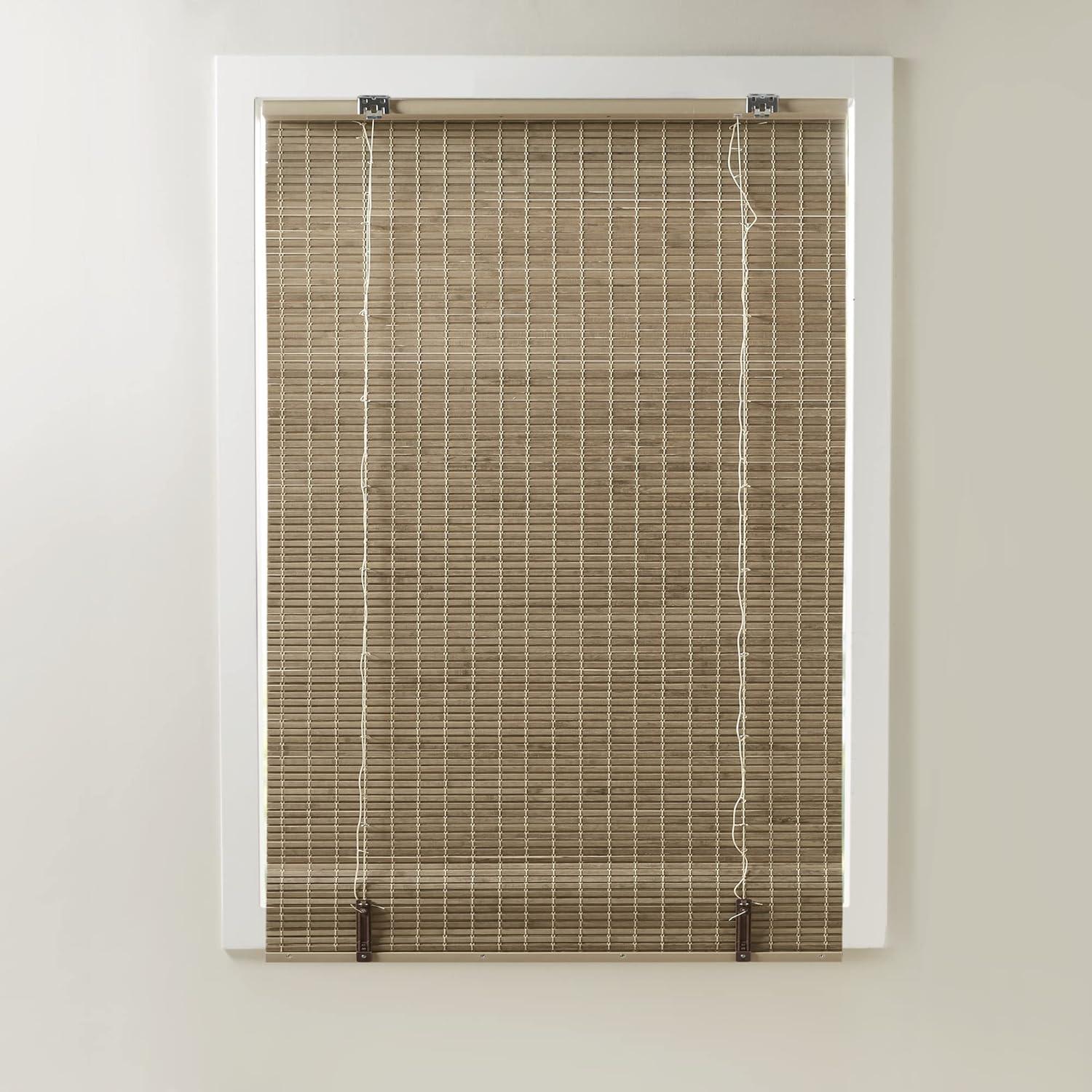 Eastfield Semi - Sheer Bamboo Light Filtering Single Roman Shade 64"L