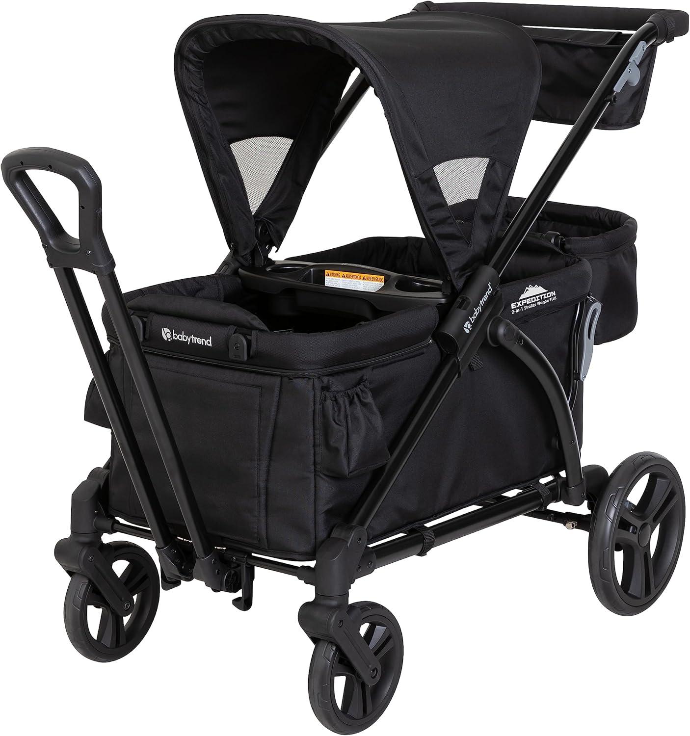 Baby Trend Baby Trend Foldable 4 Wheel Multi-Child Stroller with Storage