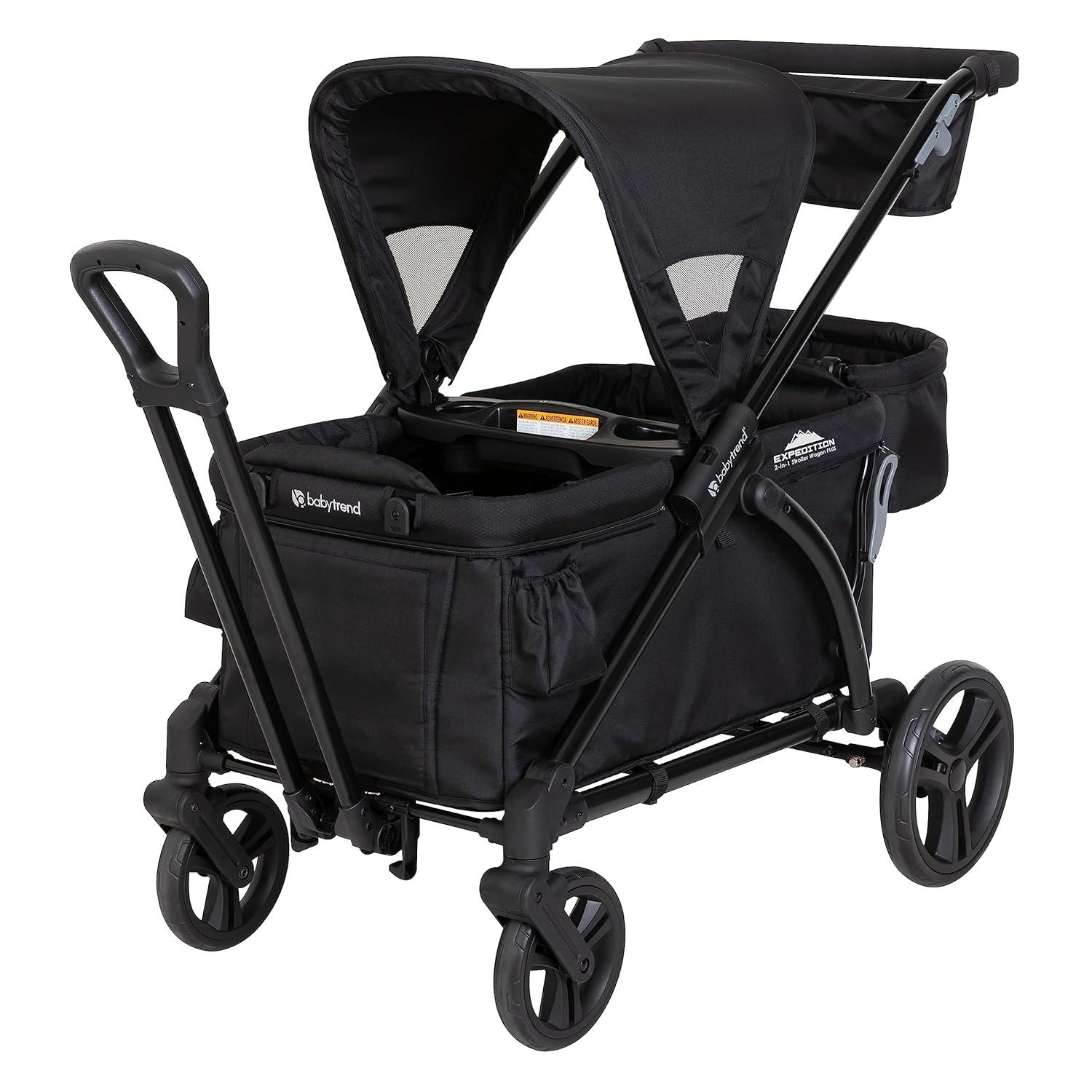 Baby Trend Baby Trend Foldable 4 Wheel Multi-Child Stroller with Storage