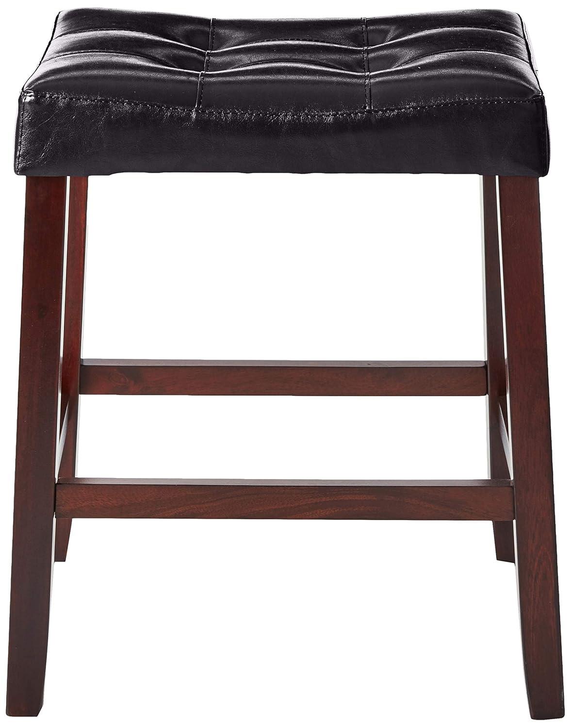 Kent 24" Saddle Stool (PAIR)