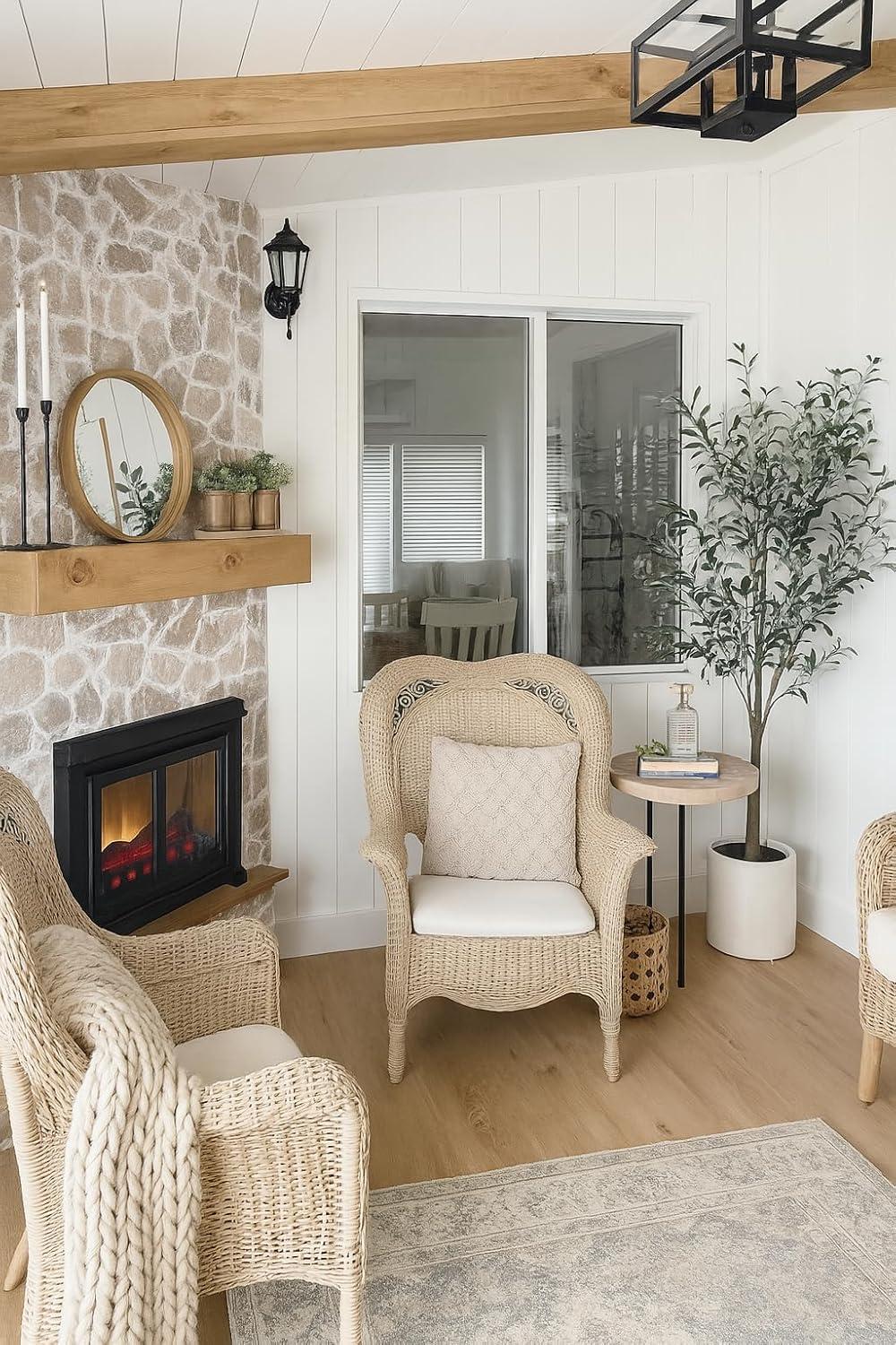 Adarrion Retro-Art 3D Wall Panels | Wild Stone | 38.7" x 25" | 33.59 sq.ft