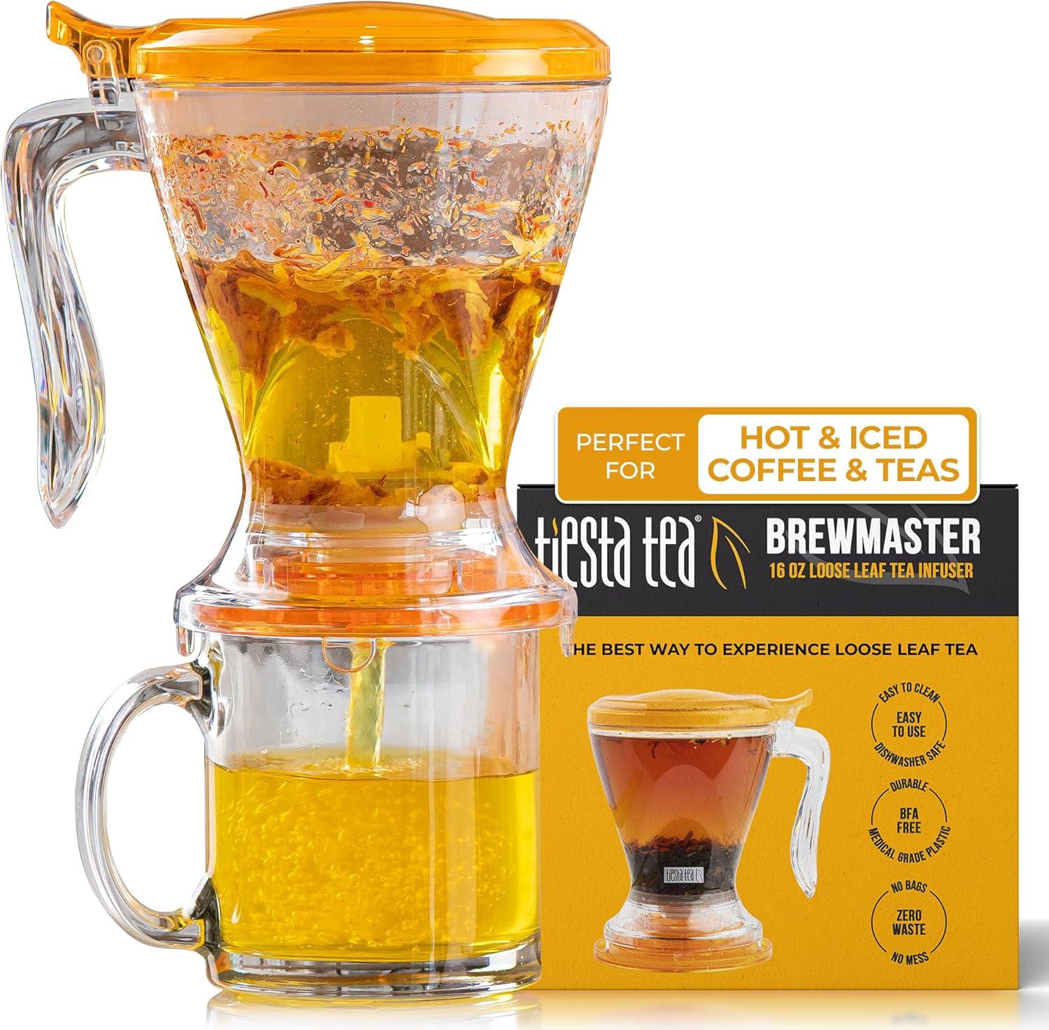 Tiesta Tea - Brewmaster Tea Infuser, 16 oz Steeper for Loose Leaf Tea