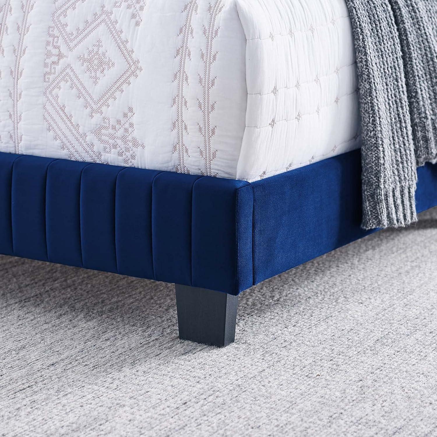 Modway Celine Channel Tufted Performance Velvet Full Bed