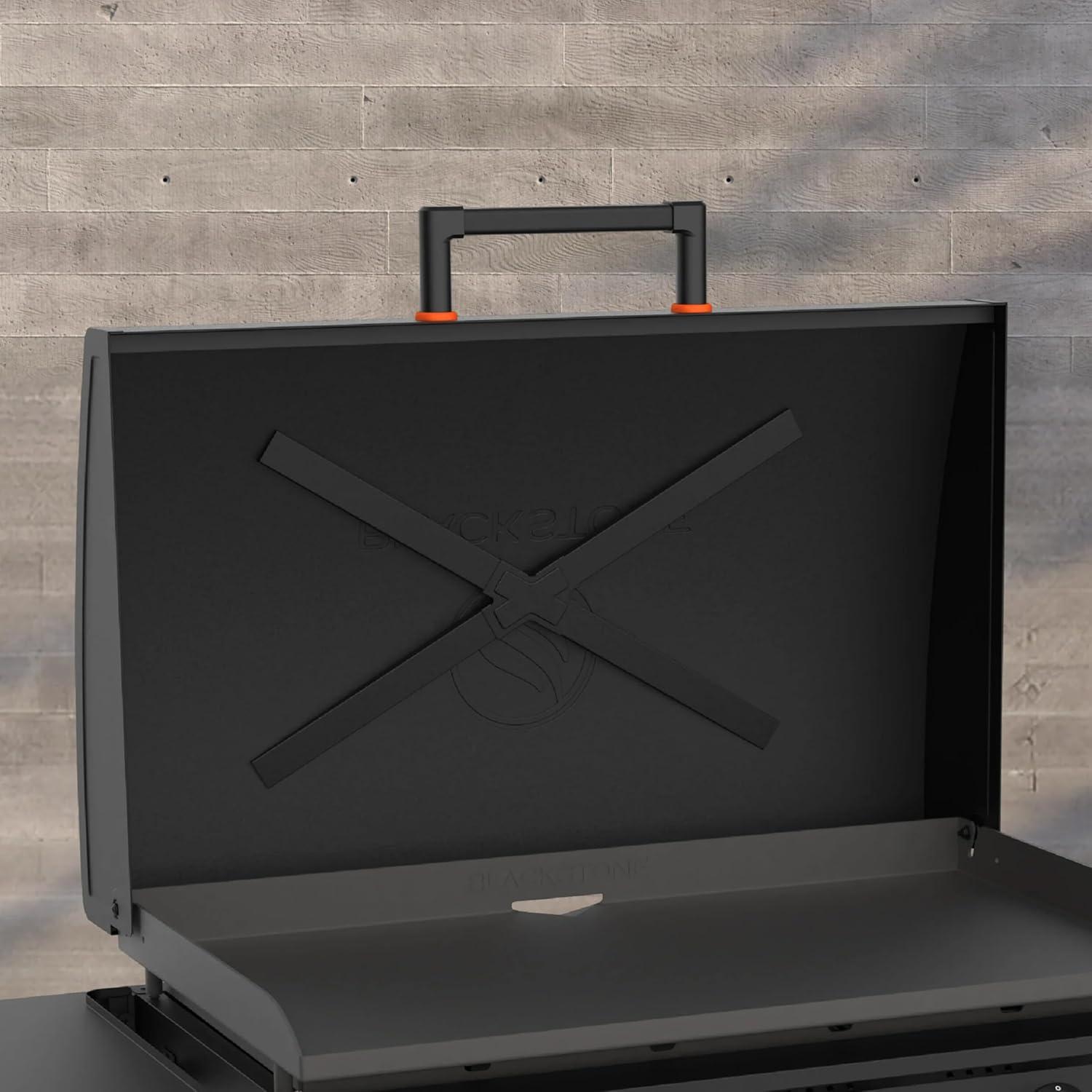 Blackstone 4-Burner 36" Omnivore Griddle with Hood and Extendable Side Shelves