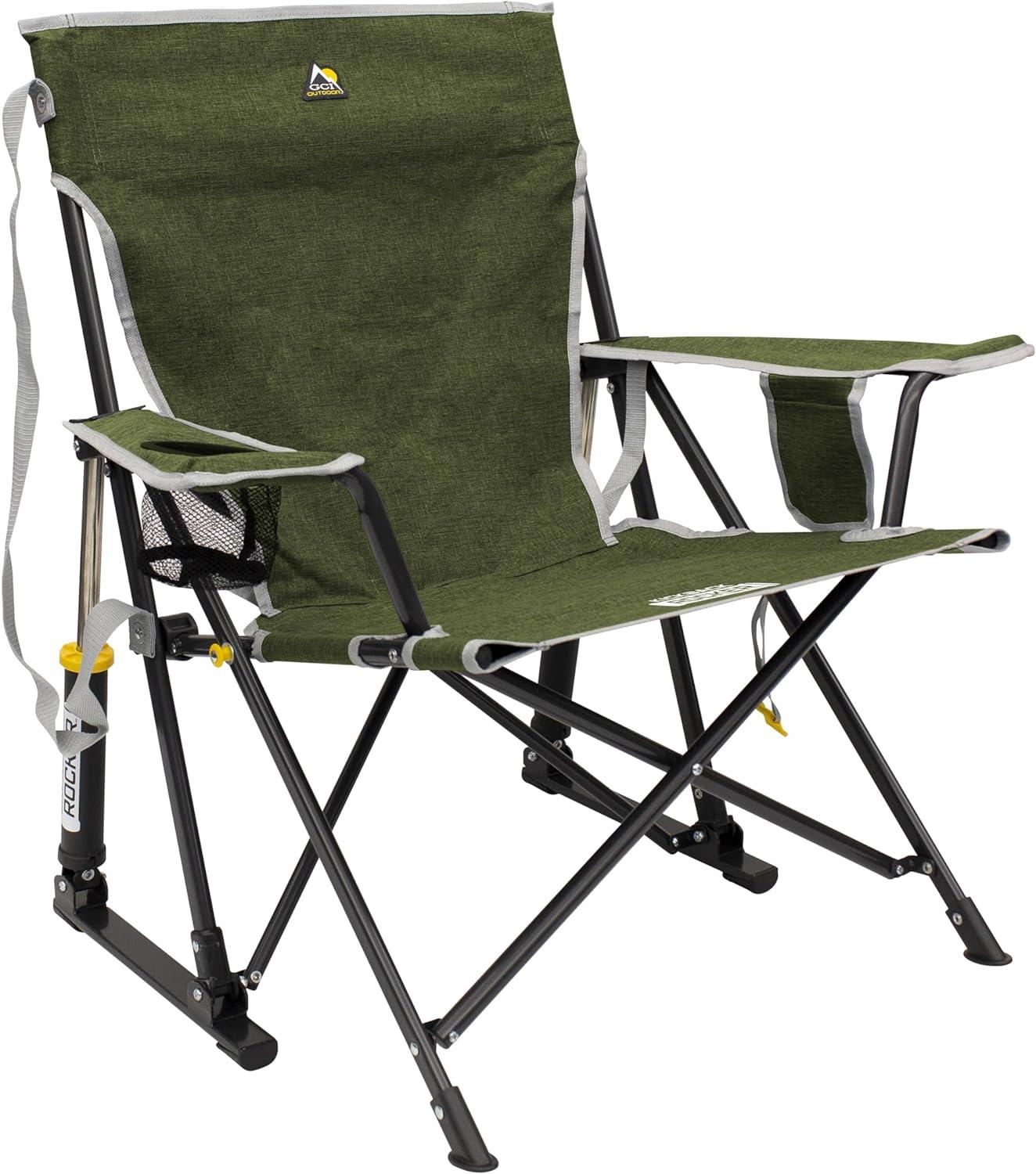 GCI Outdoor Kickback Rocker Outdoor Portable Camp Chair