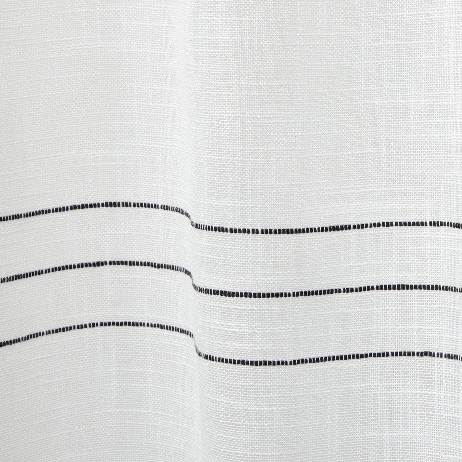 Demi Light Filtering Curtain Panel with Tassels - Exclusive Home