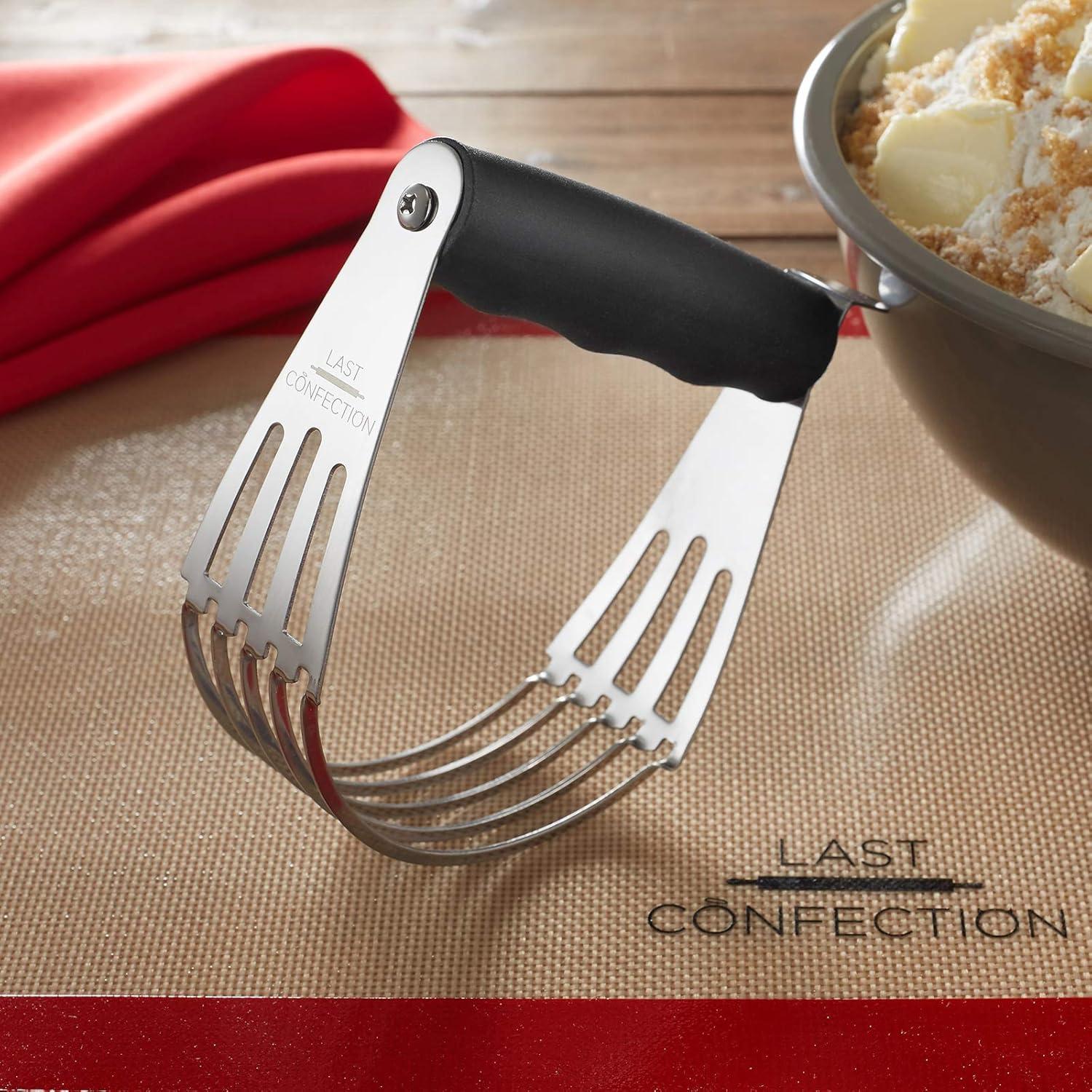 Stainless Steel Pastry Blender with Soft Grip Handle