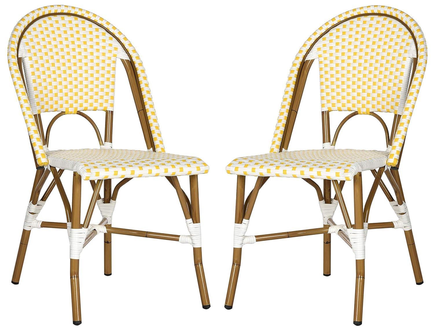 Casidy Polyethylene (PE) Wicker Wicker Outdoor Dining Side Chair