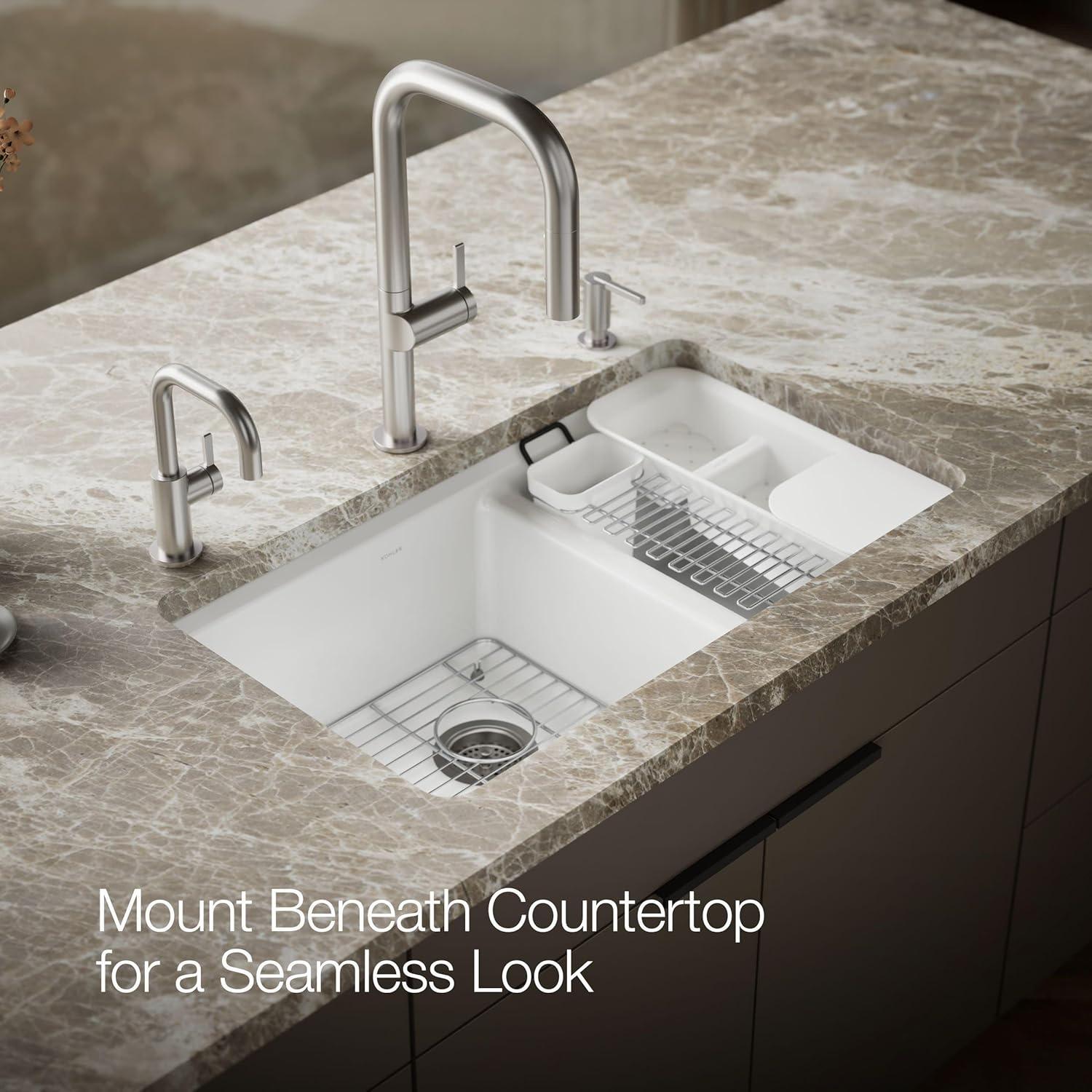 Riverby 33" L x 22" W Double Basin Undermount Kitchen Sink