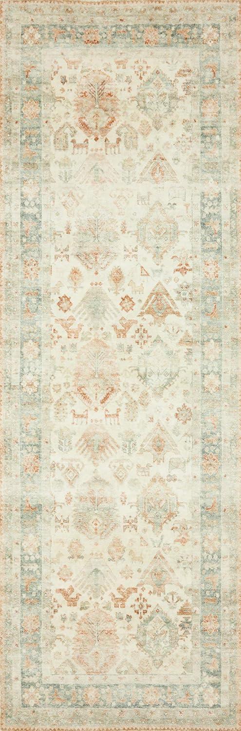 Loloi II Rosette Oriental Beige / Multi Area Rug