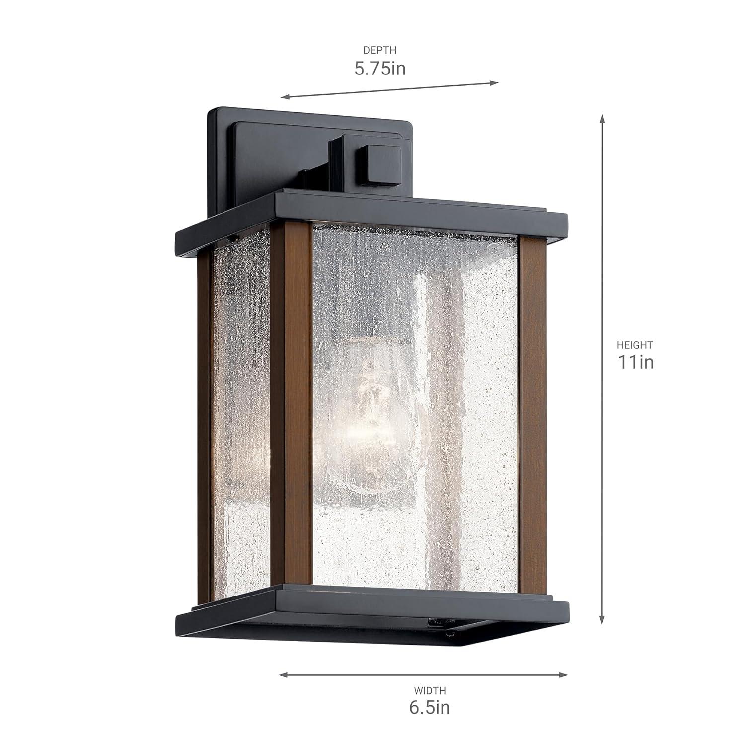 Kichler Lighting Marimount 1 - Light Wall Light in  Black