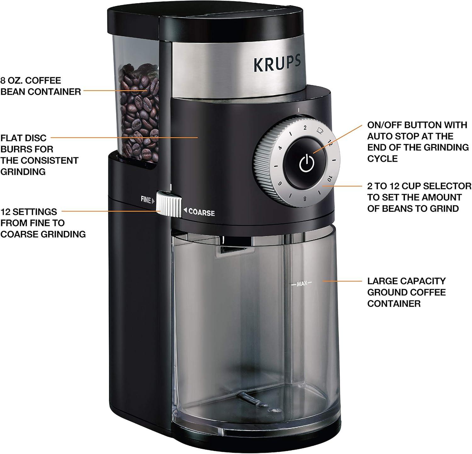 Krups 12-Cup Burr Grinder