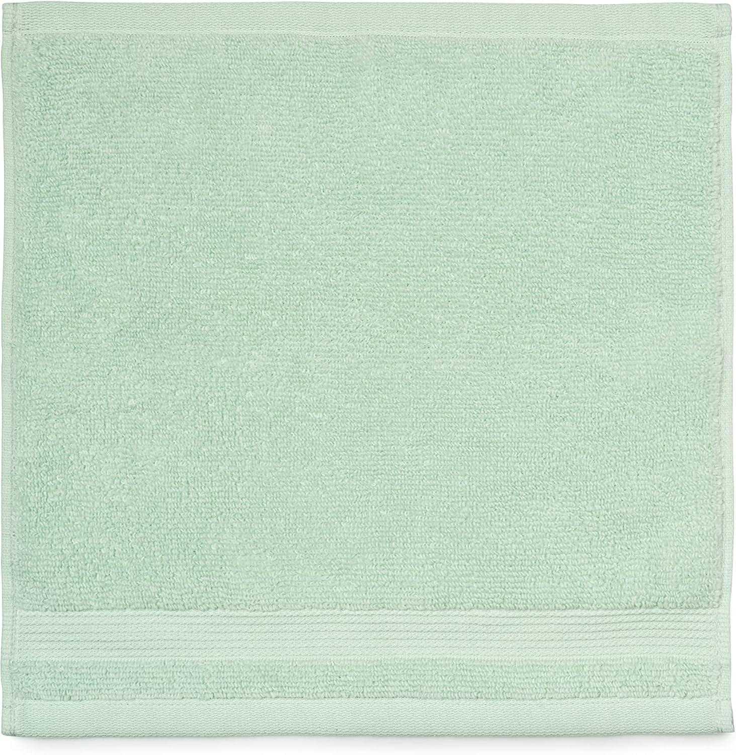 Mint Green 100% Cotton 6-Piece Bath Towel Set