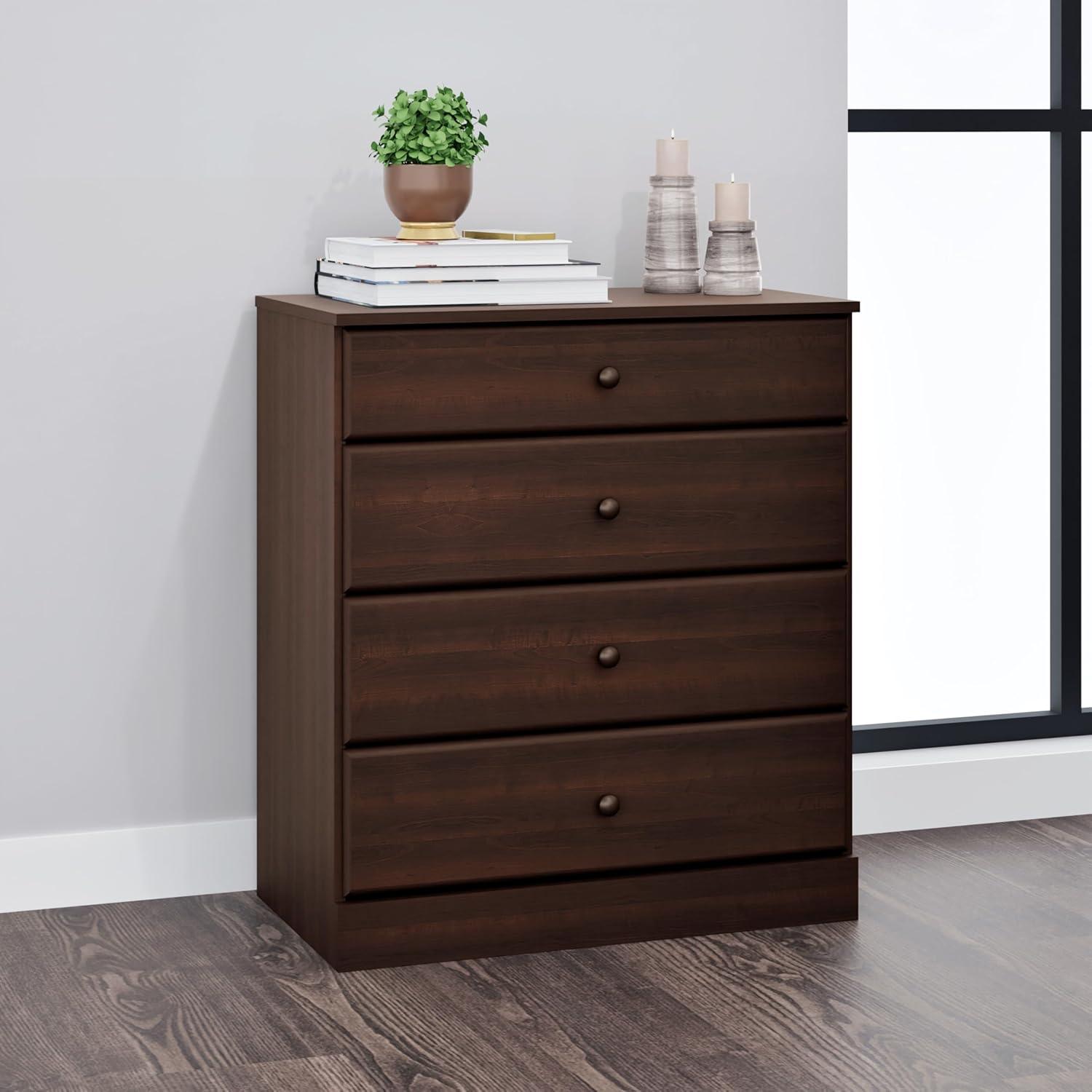 4 Drawers Astrid Dresser - Prepac