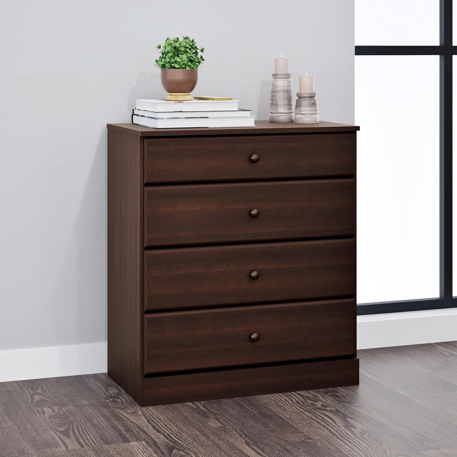 17 Stories Mcclarrie Simplistic 4 Drawer 30" W Dresser