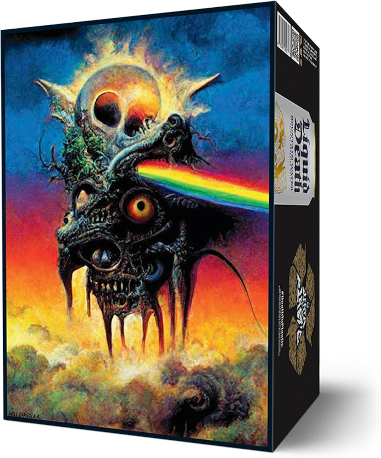 Liquid Death, Still Mountain Water, 8-Pack (19.2oz Cans), Real Mountain Source, Infinitely Recyclable Cans
