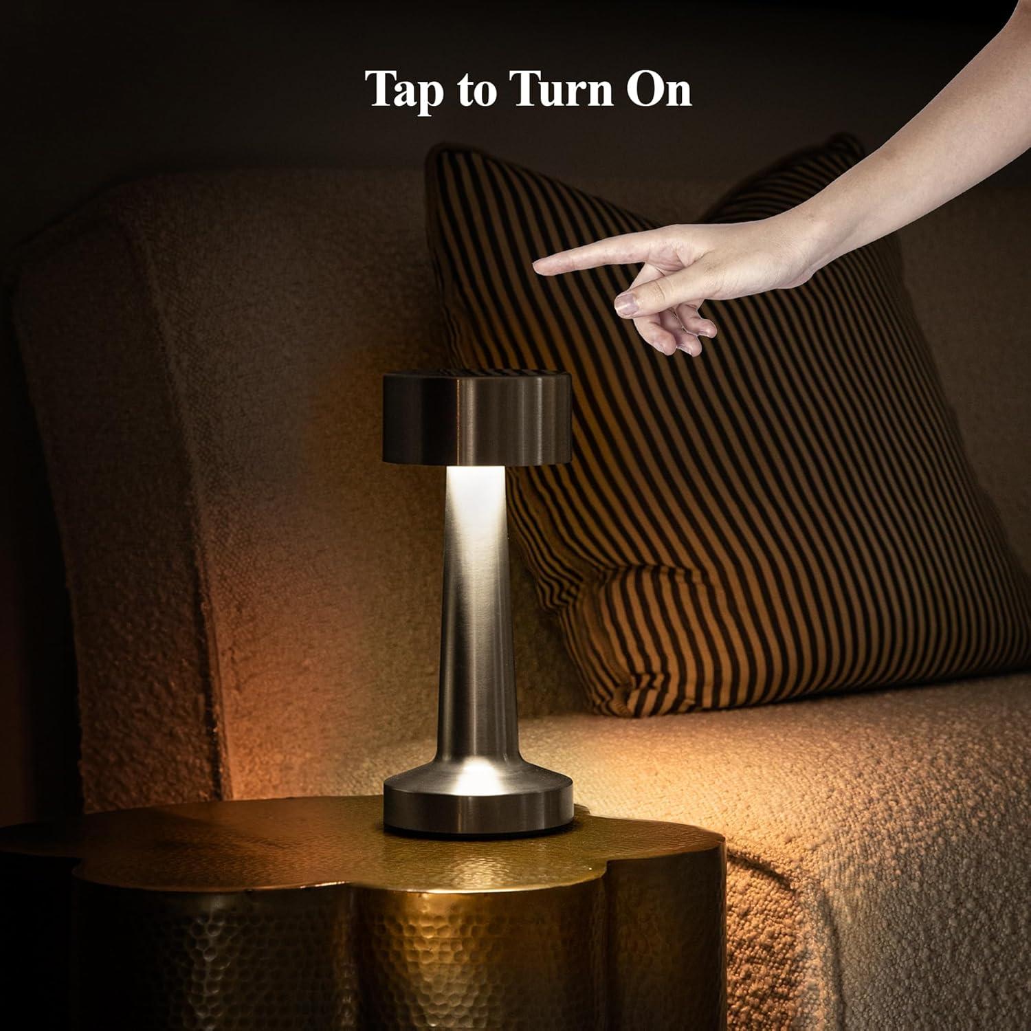 Bell + Howell Bell + Howell Chelsea Table Lamp 2 Pack Led Rechargeable
