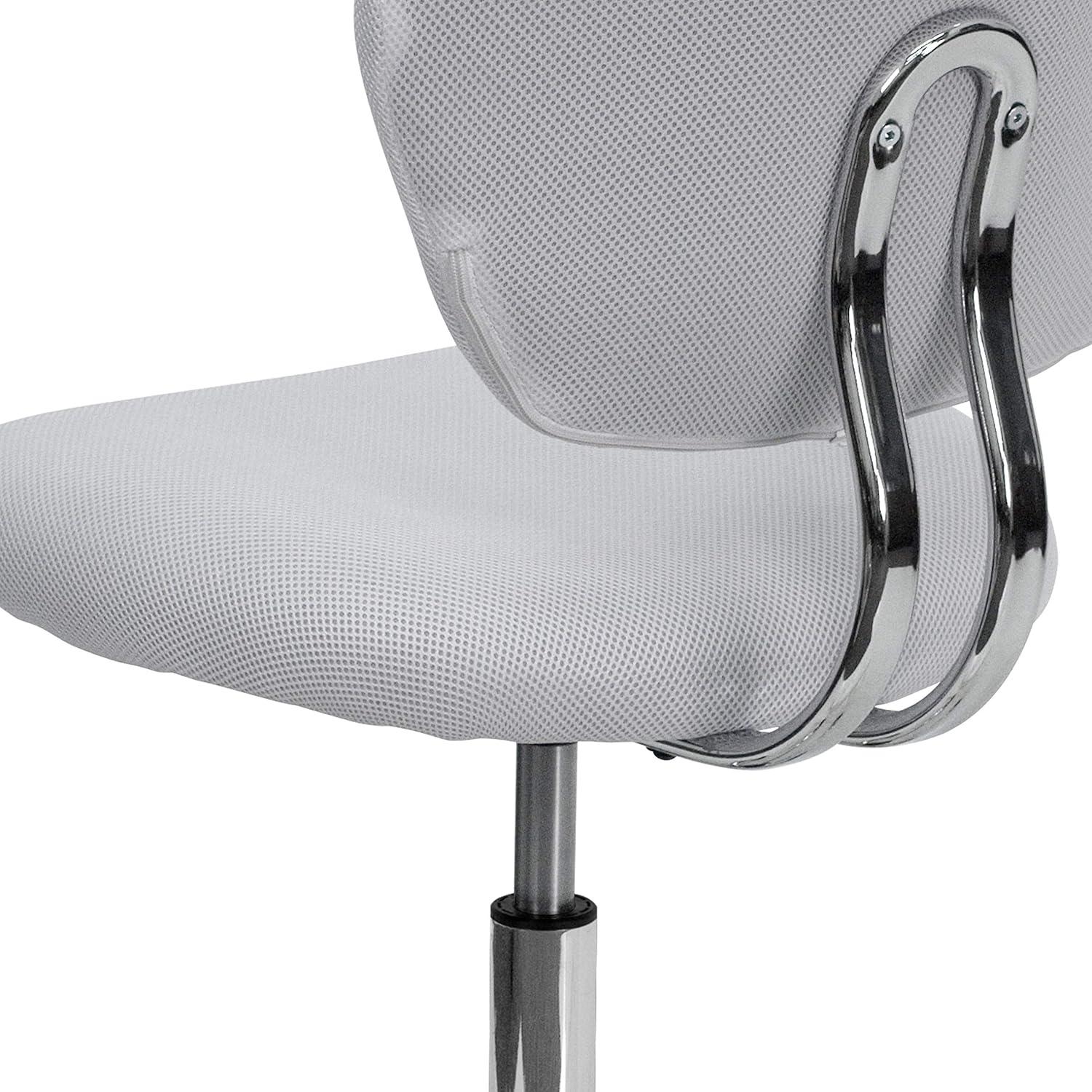 Flash Furniture Beverly Mid-Back Swivel Mesh Office Chair with Padded Seat by Flash Furniture | Wayfair