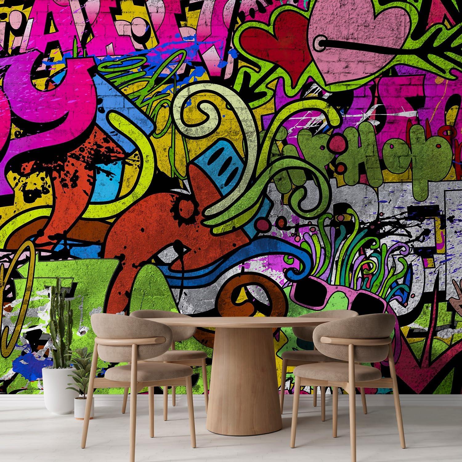 IDEA4WALL Peel & Stick Abstract Wallpaper | Wayfair
