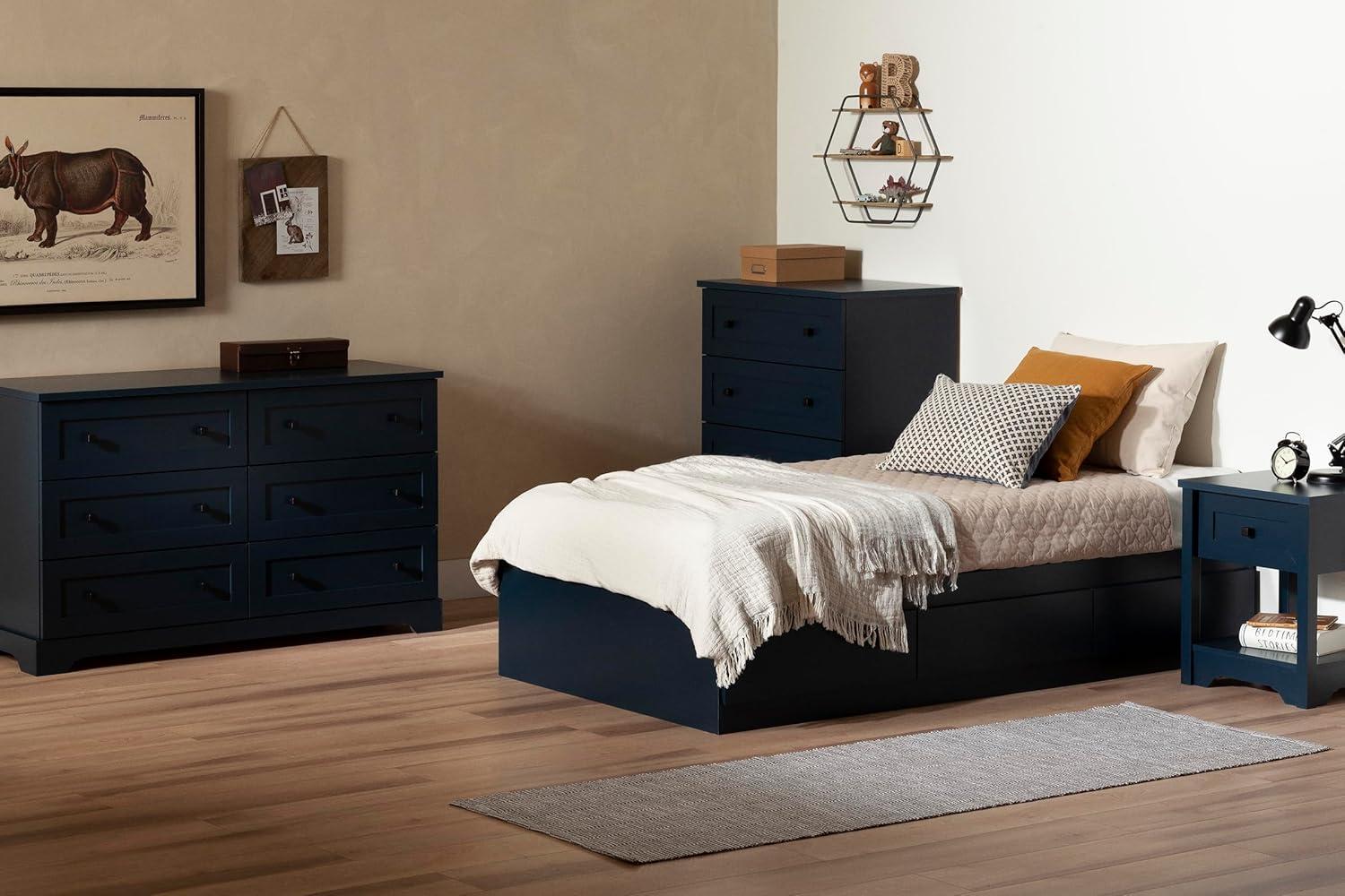 Hazen Twin 3 Drawer Mate's & Captain's Bed by South Side Living