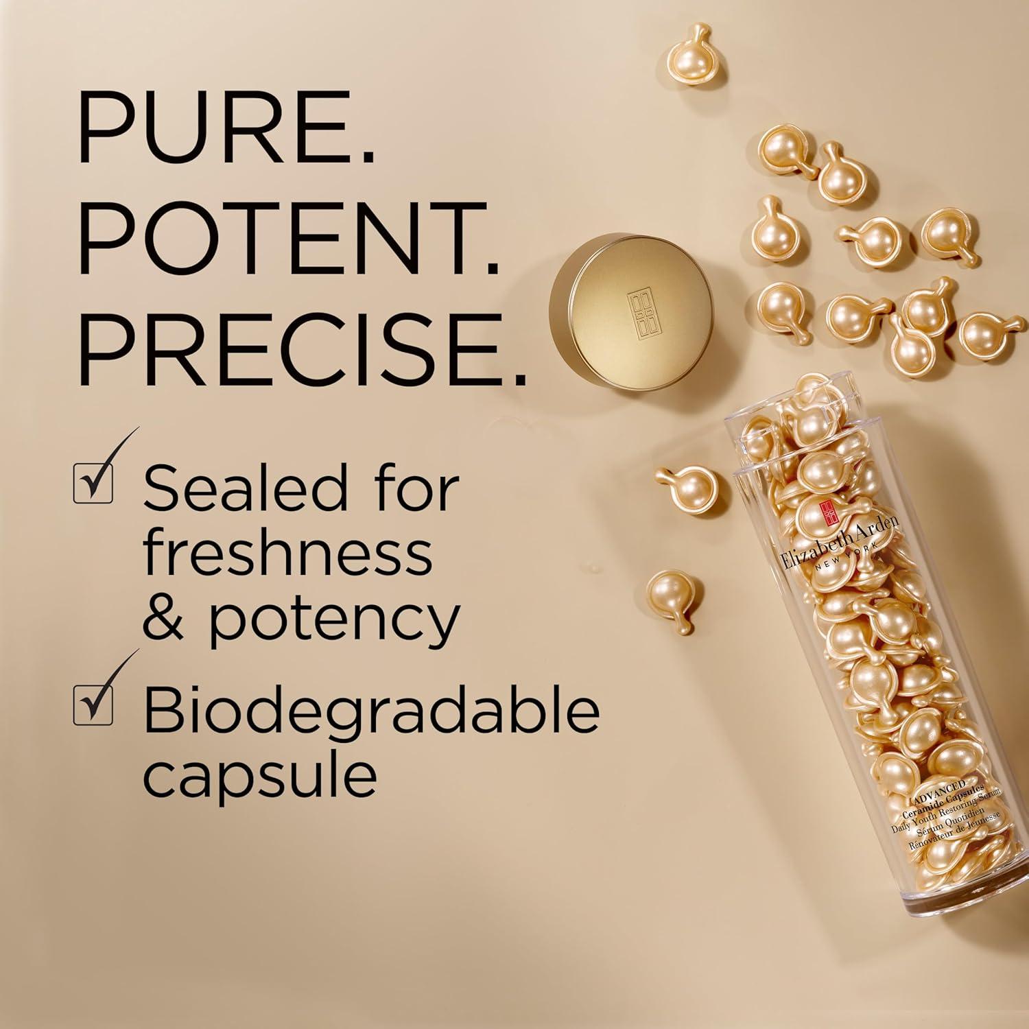 Elizabeth Arden Advanced Ceramide Capsules Daily Youth Restoring Serum, 90 Count
