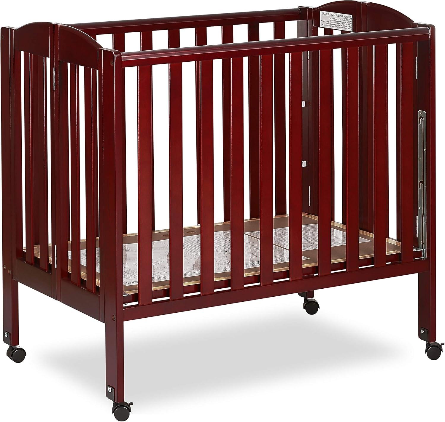 Dream On Me 3 in 1 Portable Folding Stationary Side Crib