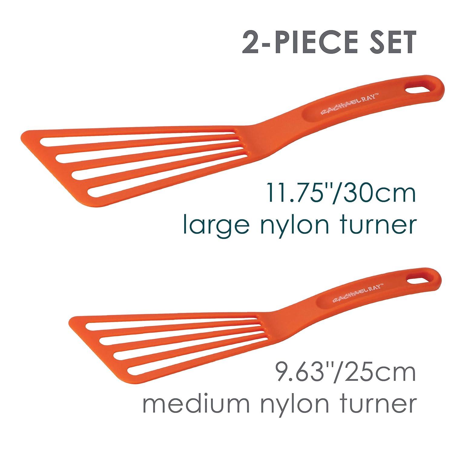 Rachael Ray Rachael Ray Tools & Gadgets 2-Piece Nylon Slotted Turner Spatula Set