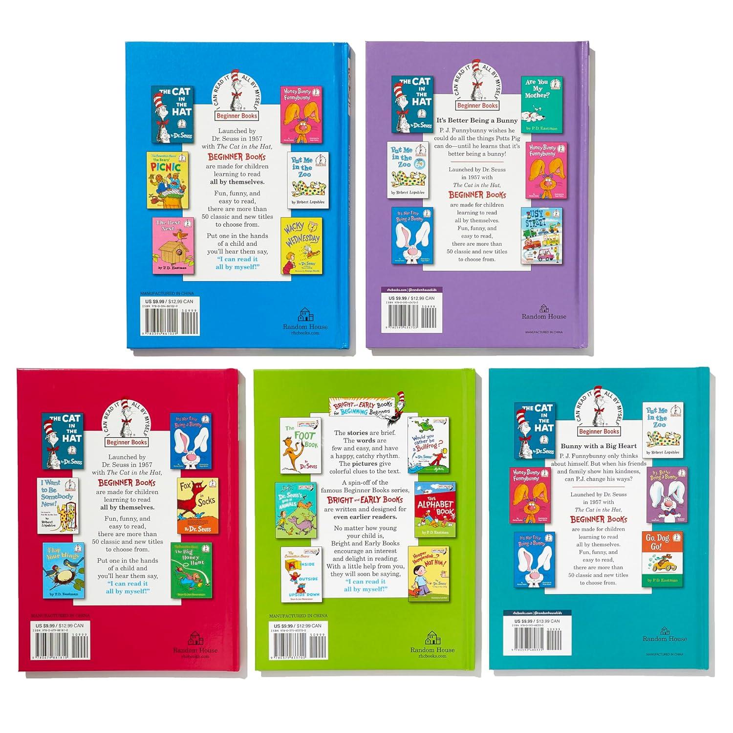 A Very Funny Bunny 5-Book Boxed Set - (Beginner Books) by Marilyn Sadler (Mixed Media Product)