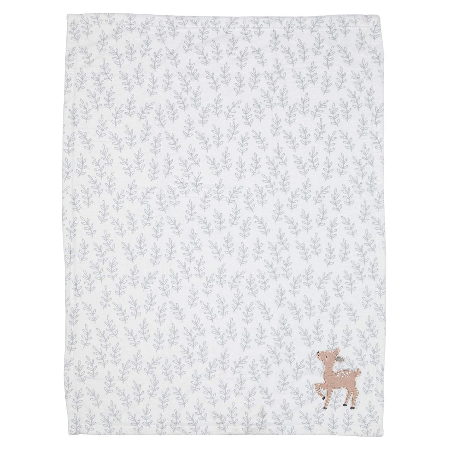 Bedtime Originals Deer Park 100% Soft Polyester Stroller Blanket