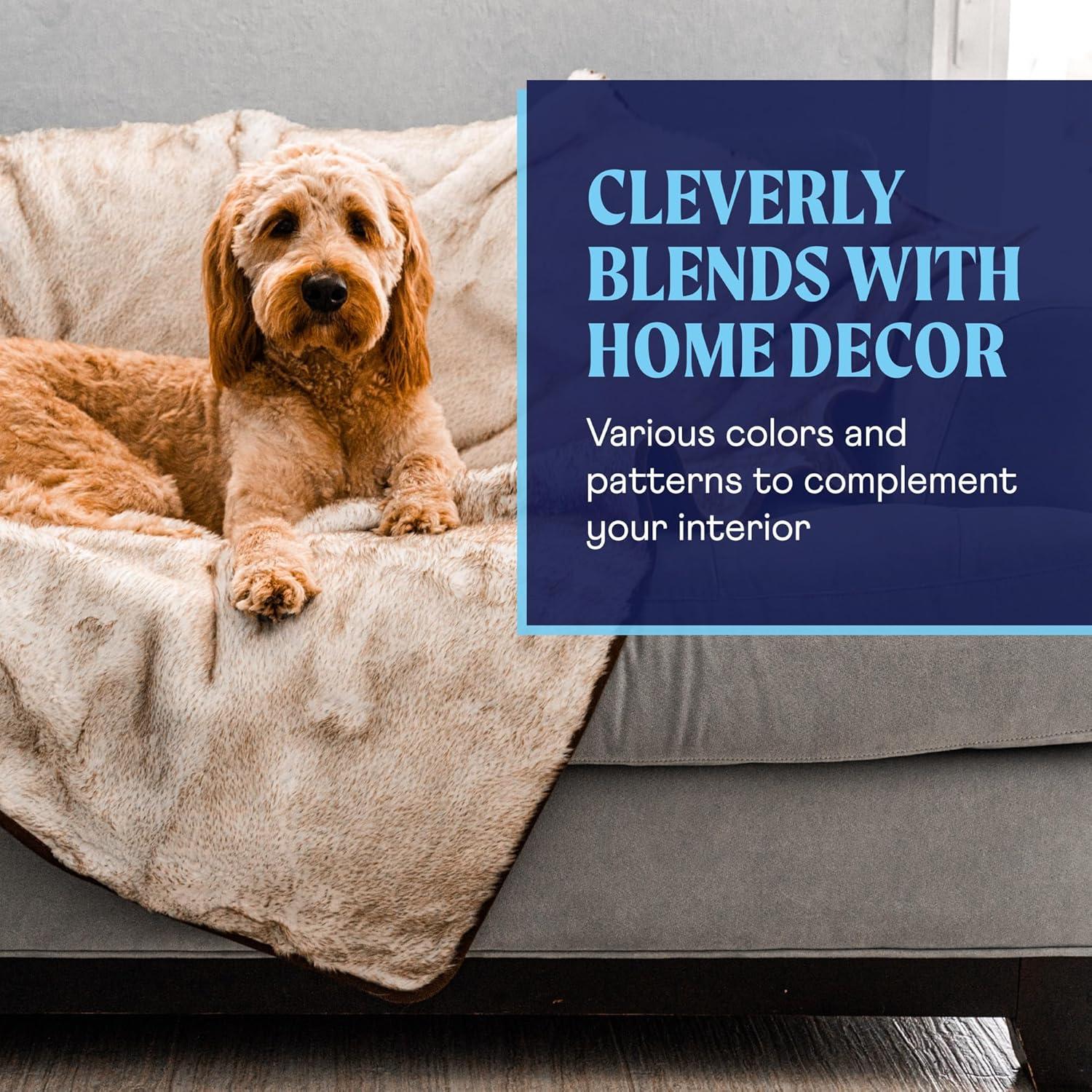 Paw Brands PupProtector Waterproof Throw Blanket