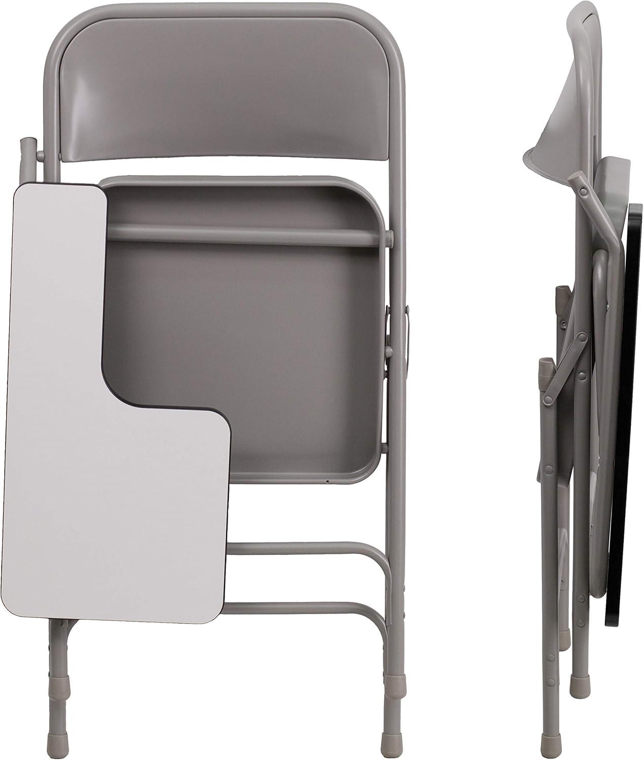 Mission Steel Folding Chair with Right Handed Tablet Arm - Event Chair