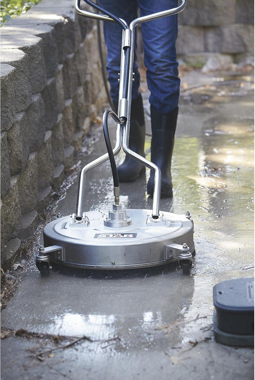 NorthStar Pressure Washer Surface Cleaner, 22in. Dia., 4000 PSI, 8.0 GPM