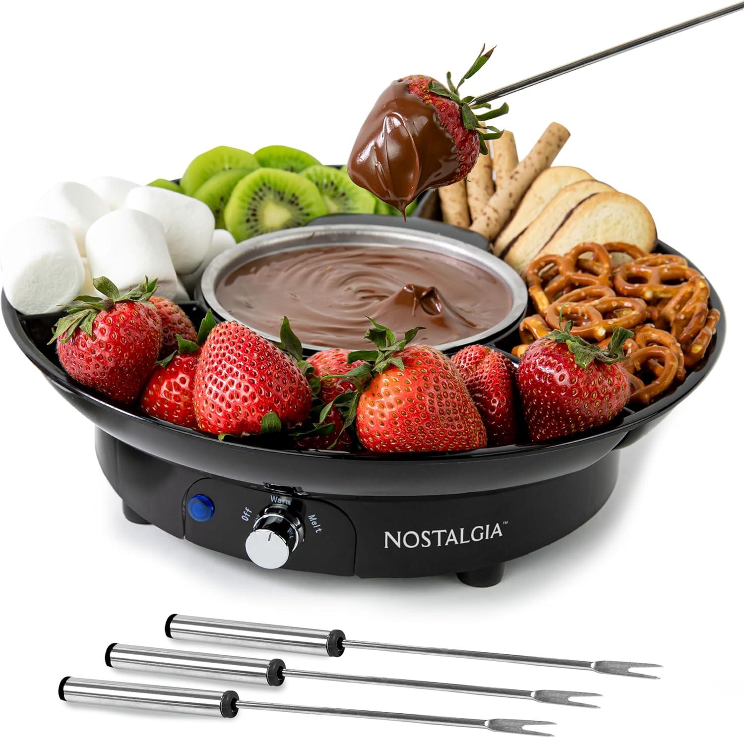 Nostalgia Nostalgia 10-Ounce Fondue Party Set