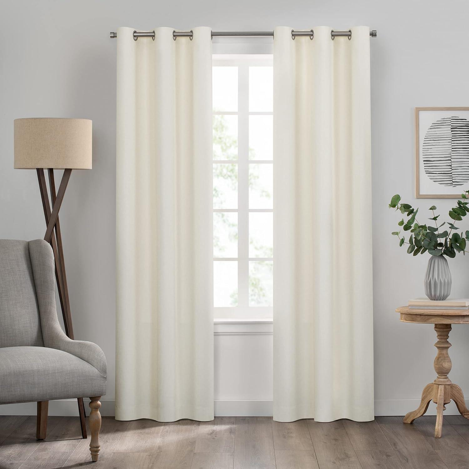 Eclipse Eclipse Kendall Grommet Solid Blackout Curtain Panel