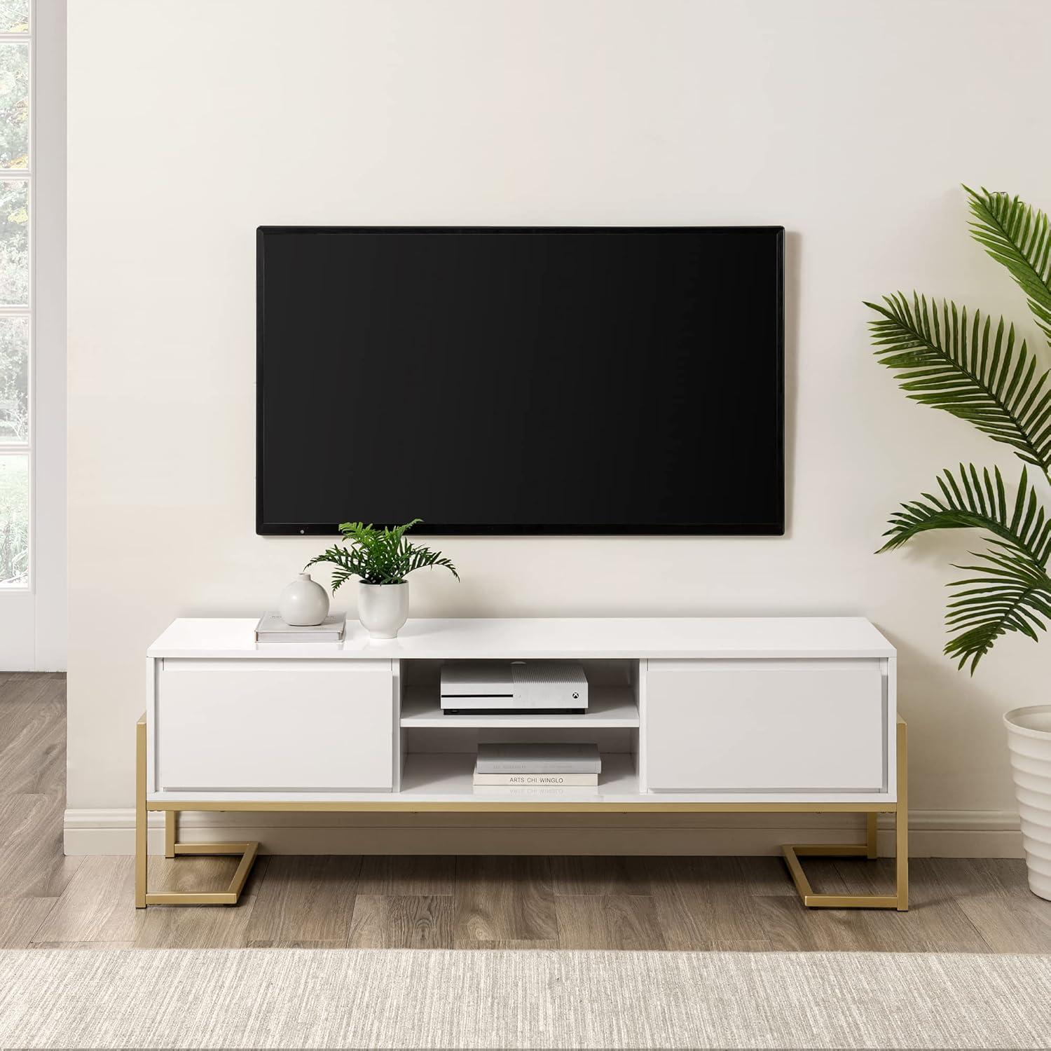 Everly Quinn 60" 2-Drawer TV Stand for TVs up to 65"