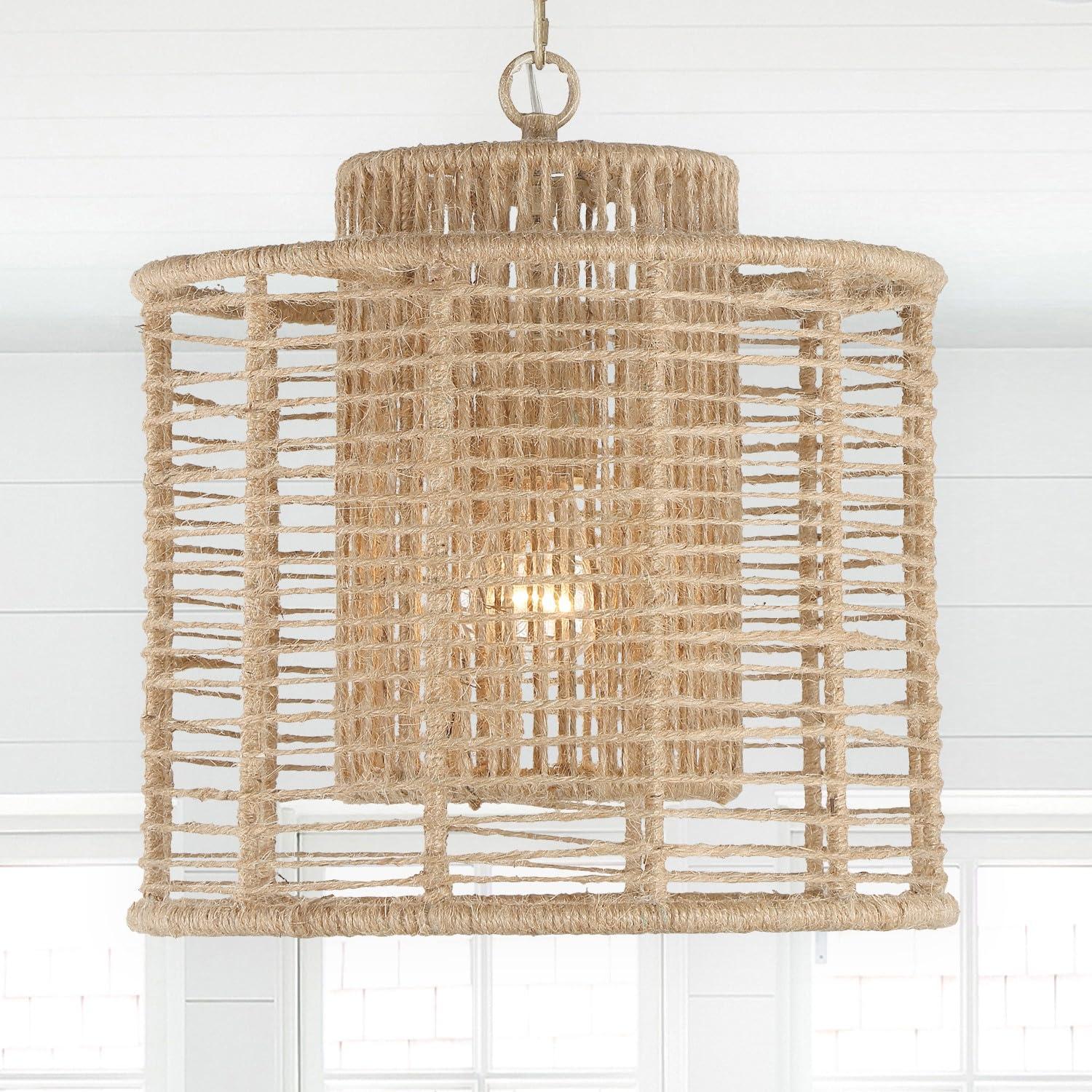 Crystorama Lighting Jayna 1 - Light Pendant in  Burnished Silver