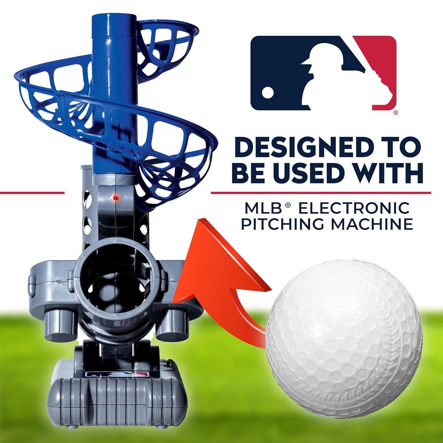 Franklin Sports Kids Toy Baseballs - 8 Pack Solid Plastic Balls