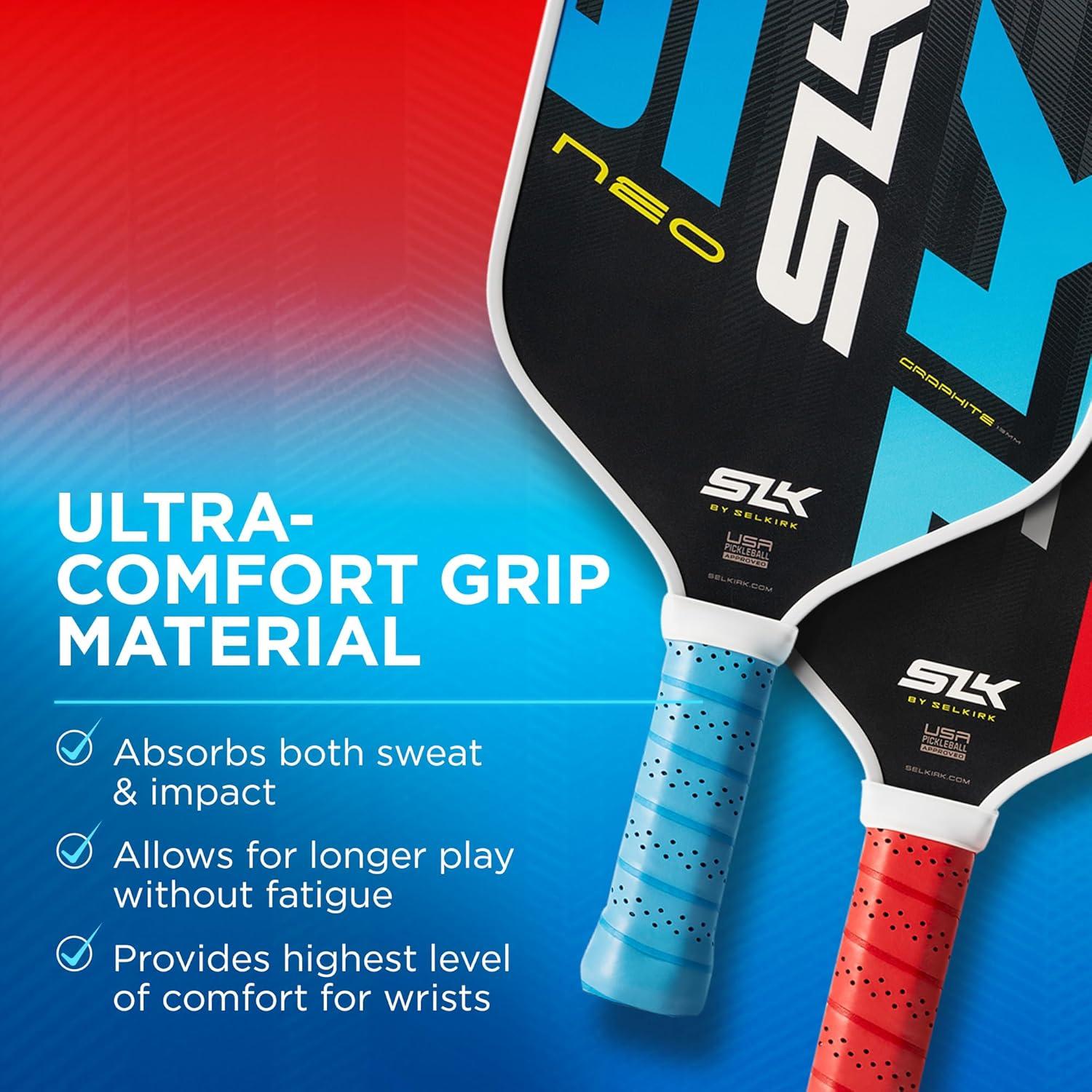 by Selkirk Pickleball Paddle Bundles | SLK Neo Fiberglass and Graphite Pickleball Paddles | SLK Atlas Raw Carbon Fiber Pickleball Paddle | Pickleball Rackets Designed in The USA